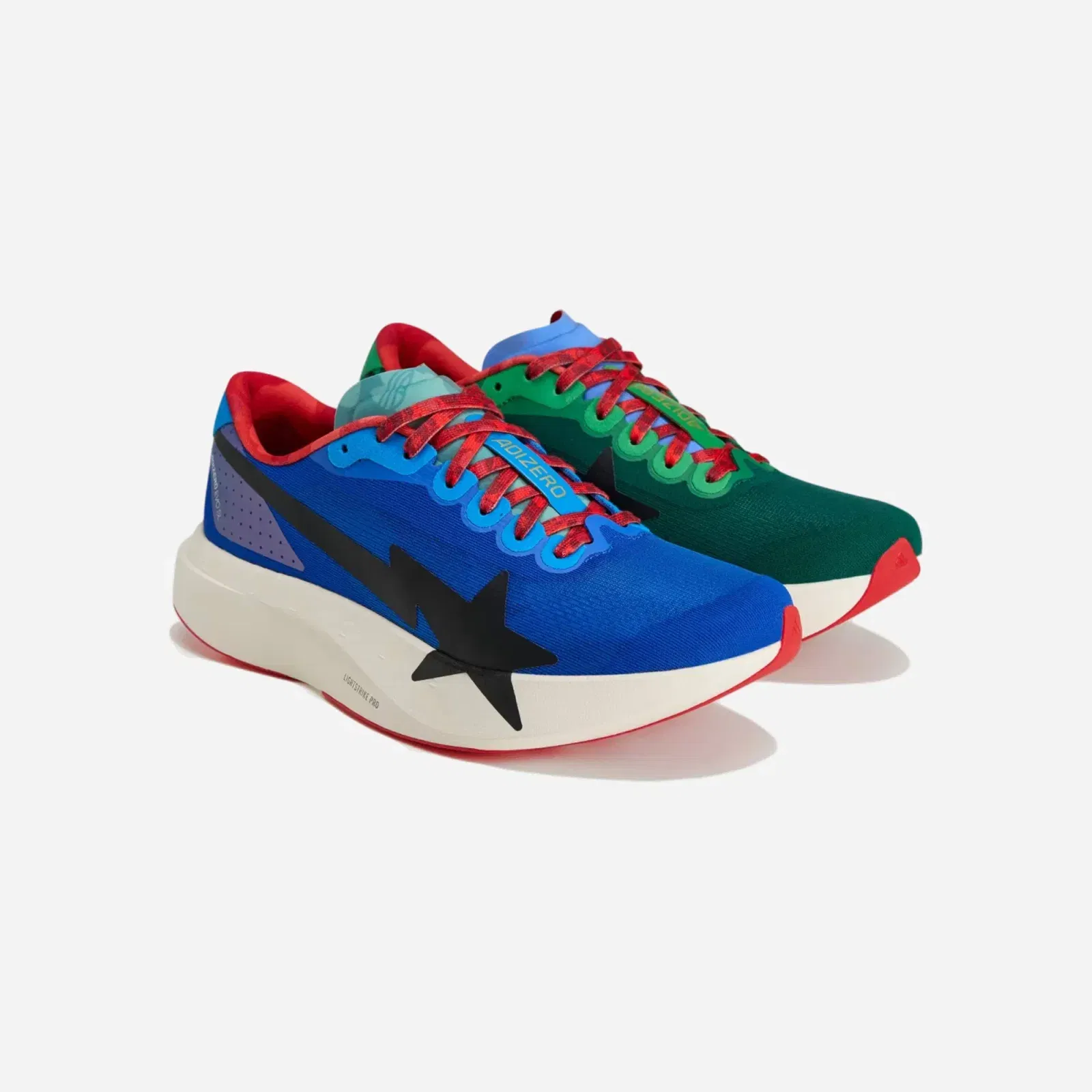 BAPE X Adidas Adizero Evo SL 'Blue Green'
