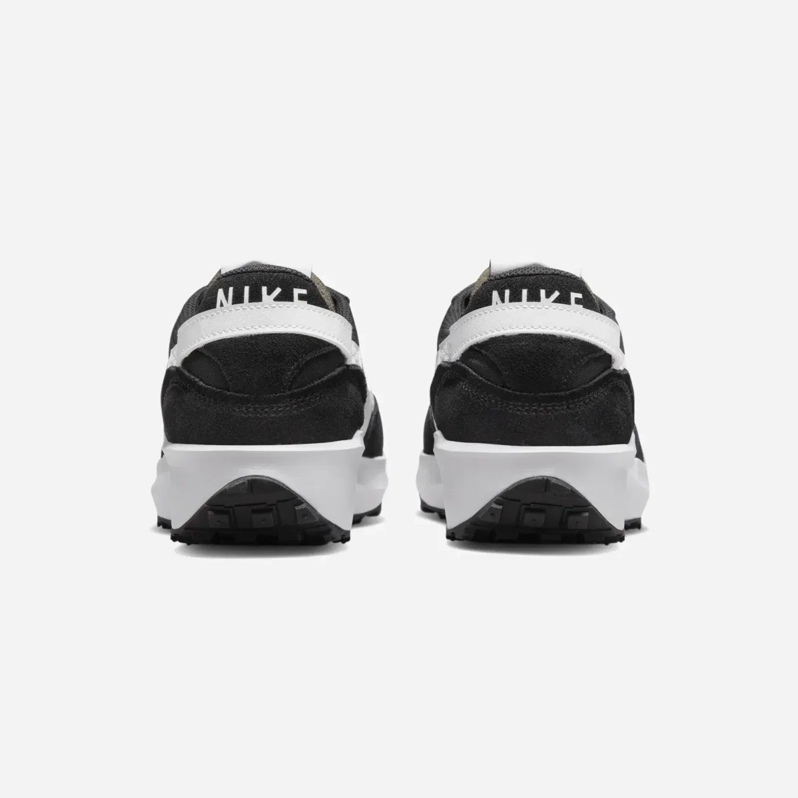 Nike Waffle Debut Black Orange Clear White WMNS