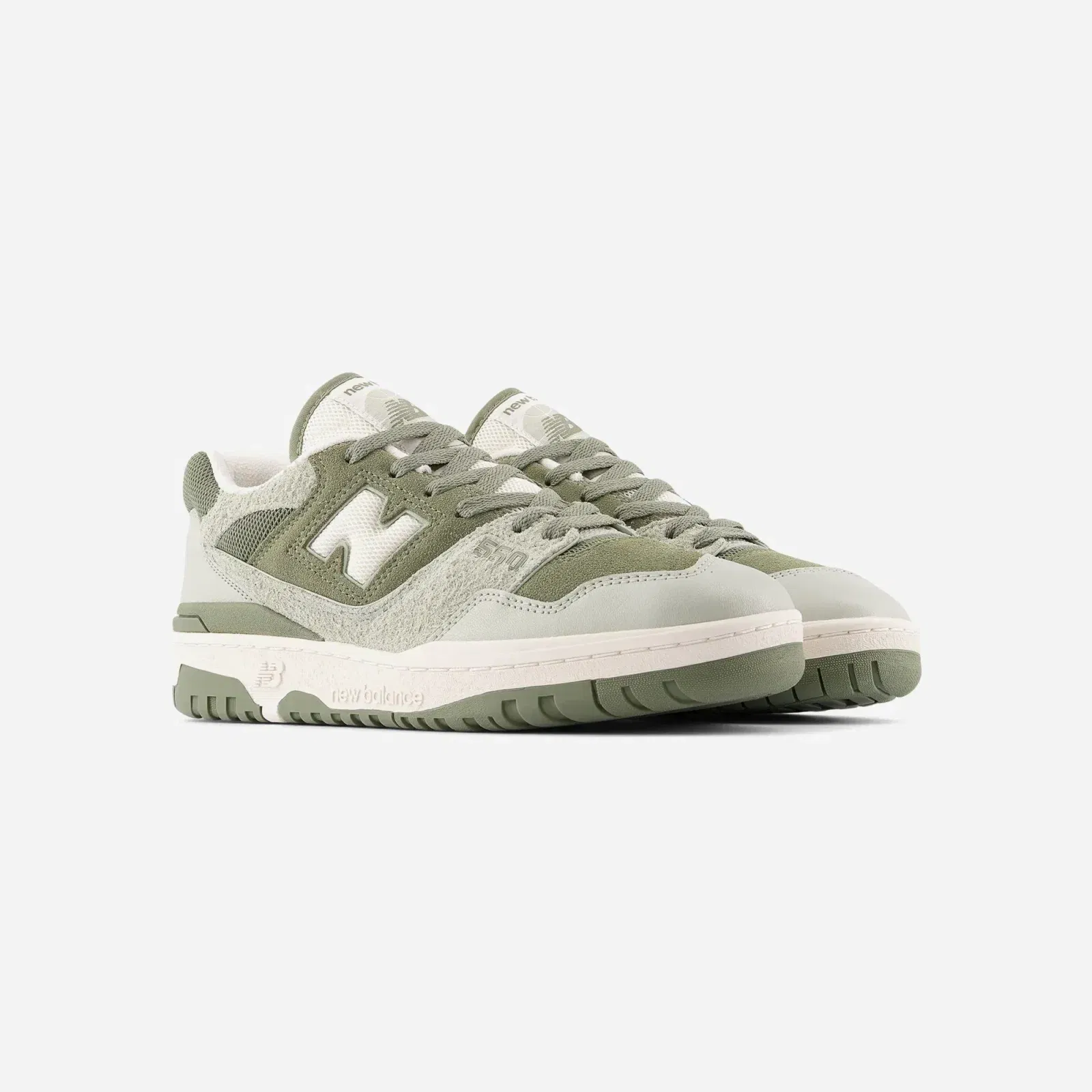 New Balance 550 Dark Olivine with Olivine