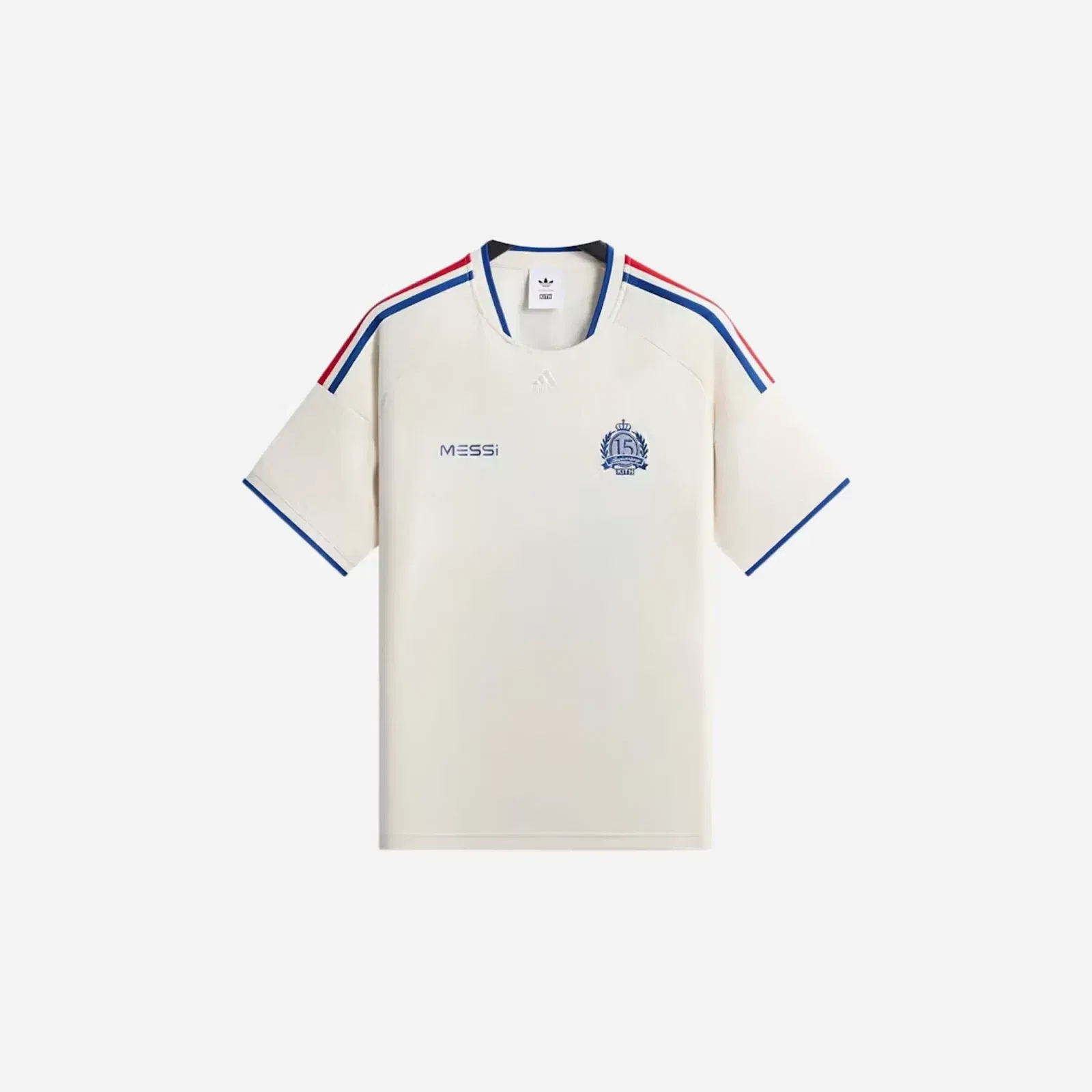 Kith x Adidas Messi Football Jersey Chalk White 2026