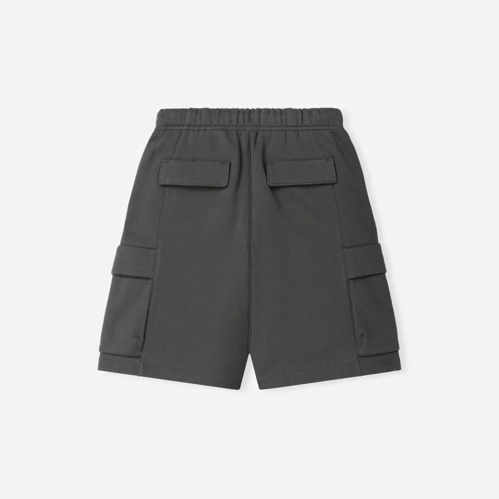 Fear Of God Essentials Kids Fleece Cargo Basketball Short Iron Grey