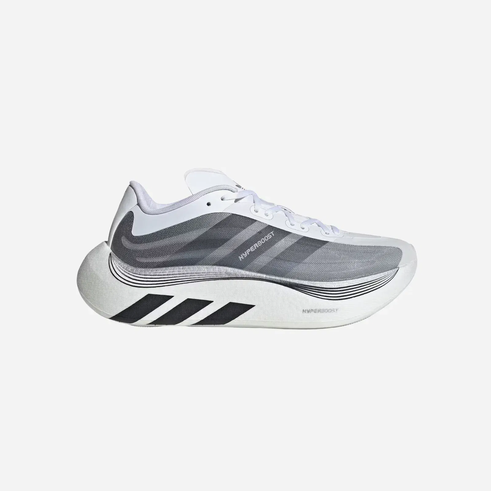 Adidas Hyperboost Euphoria LT Core Black / Cloud White / Silver Metallic