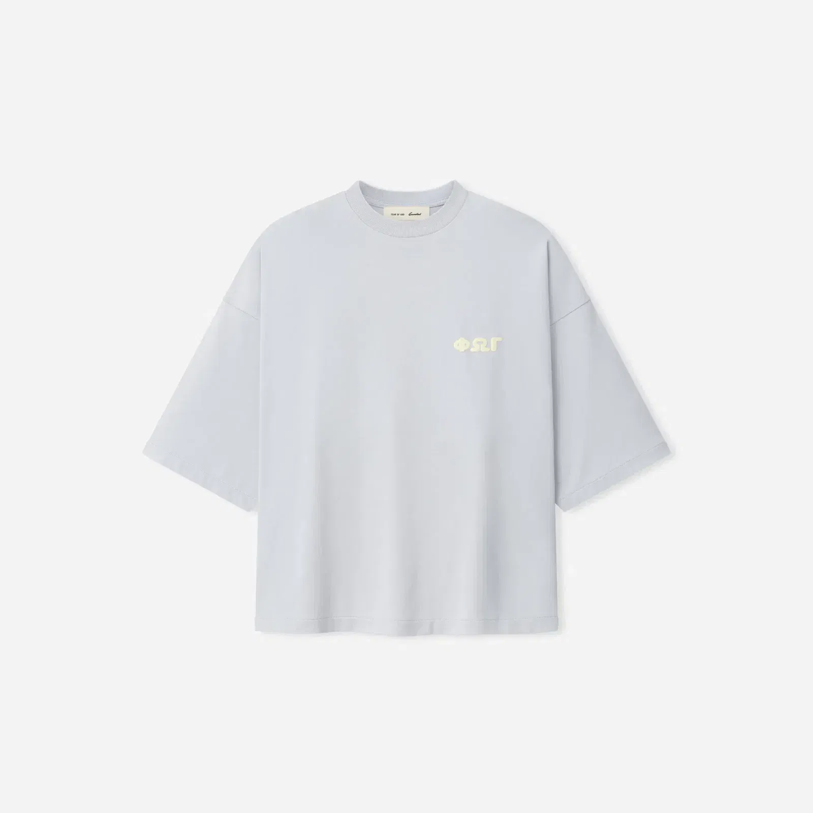 Fear Of God Essentials Merch T-Shirt Boxy Fit Overcast