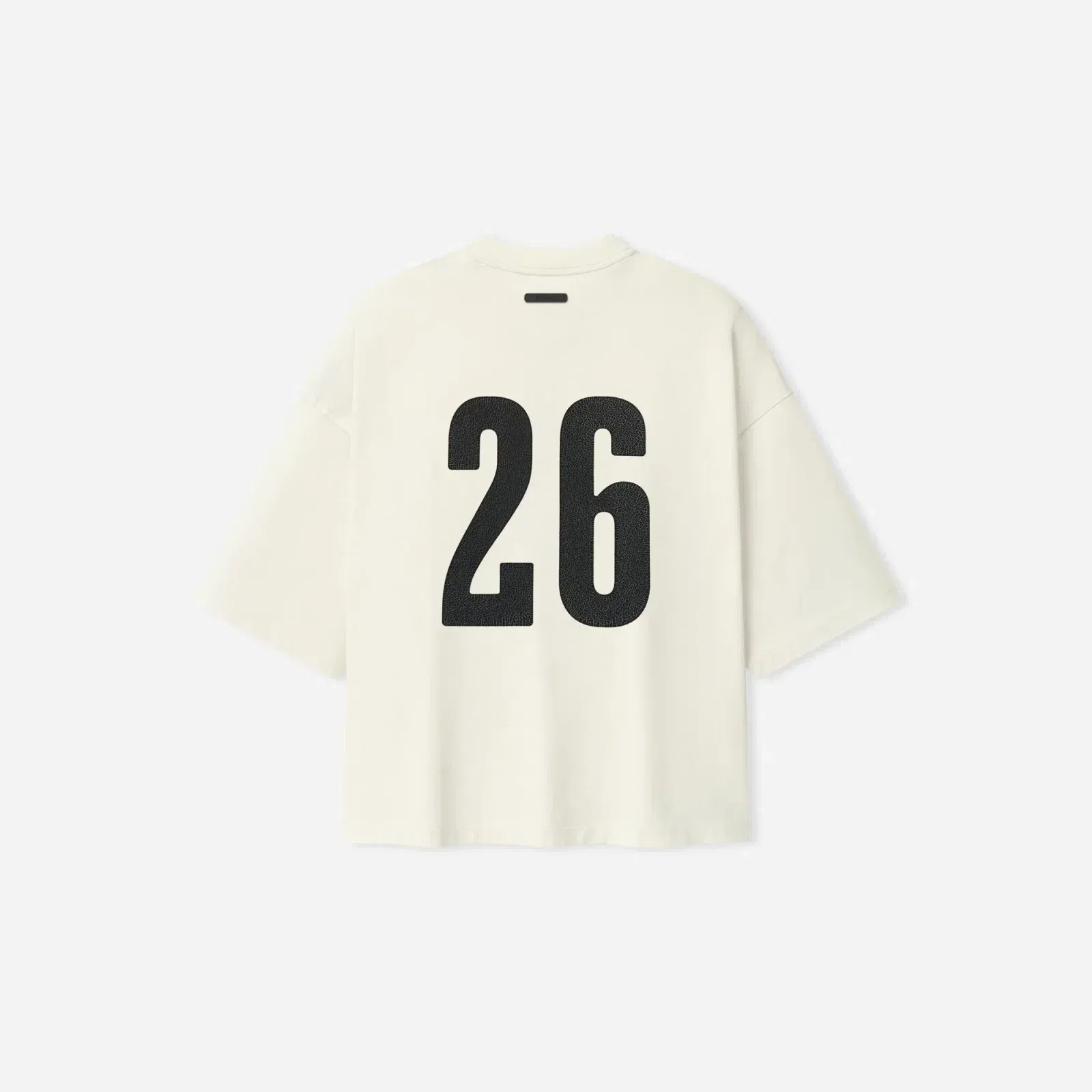 Fear Of God Essentials Merch T-Shirt Boxy Fit Ivory