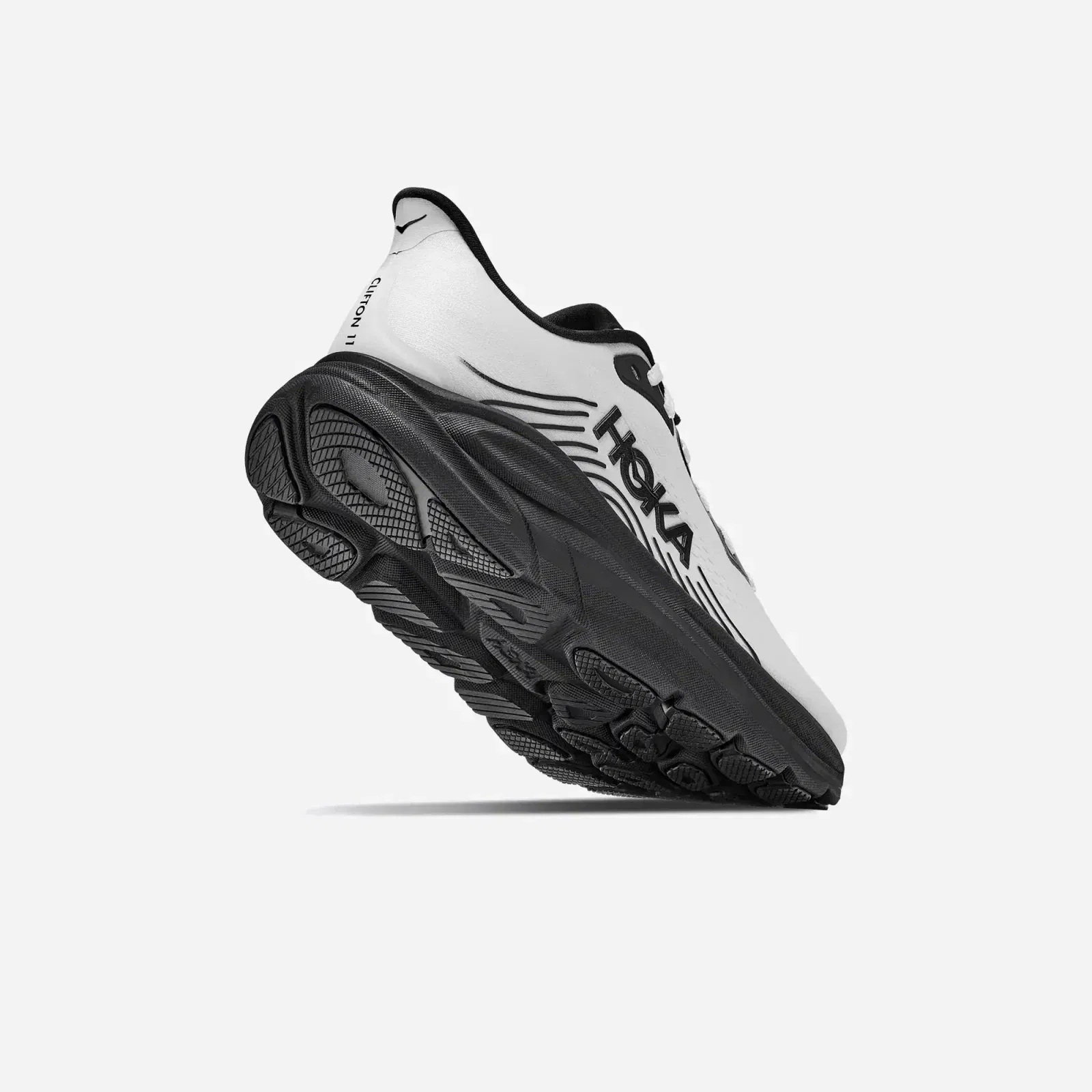 Hoka Clifton 11 White Black Regular WMNS