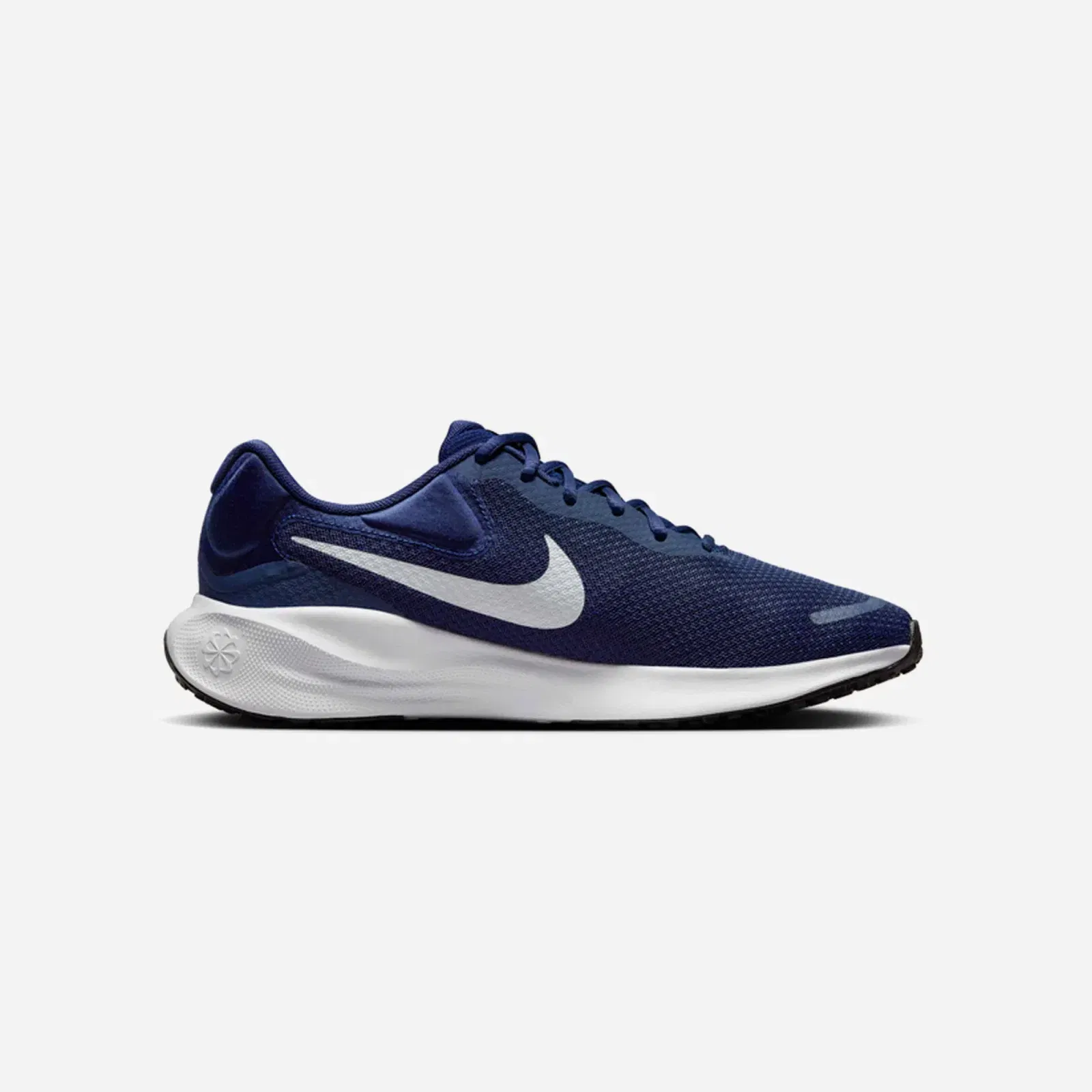 Nike Revolution 7 Midnight Navy Black White Pure Platinum