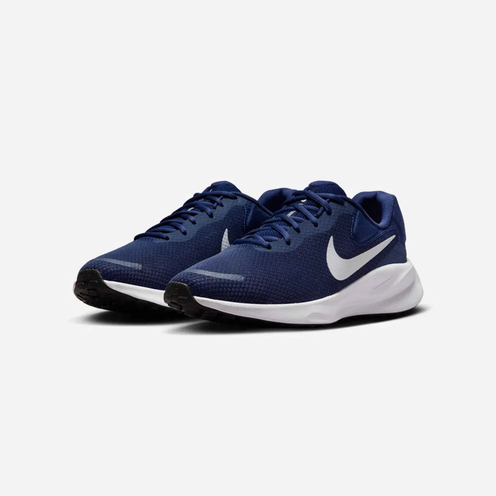 Nike Revolution 7 Midnight Navy Black White Pure Platinum