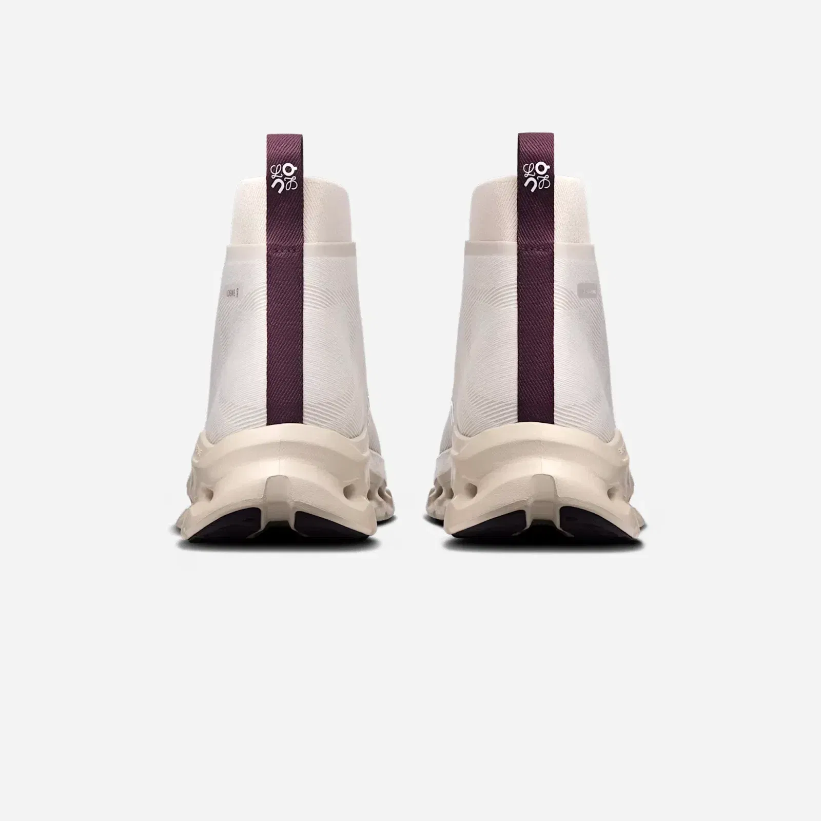 ON Running Cloudtilt Hi LOEWE Sand Oatmeal Plum