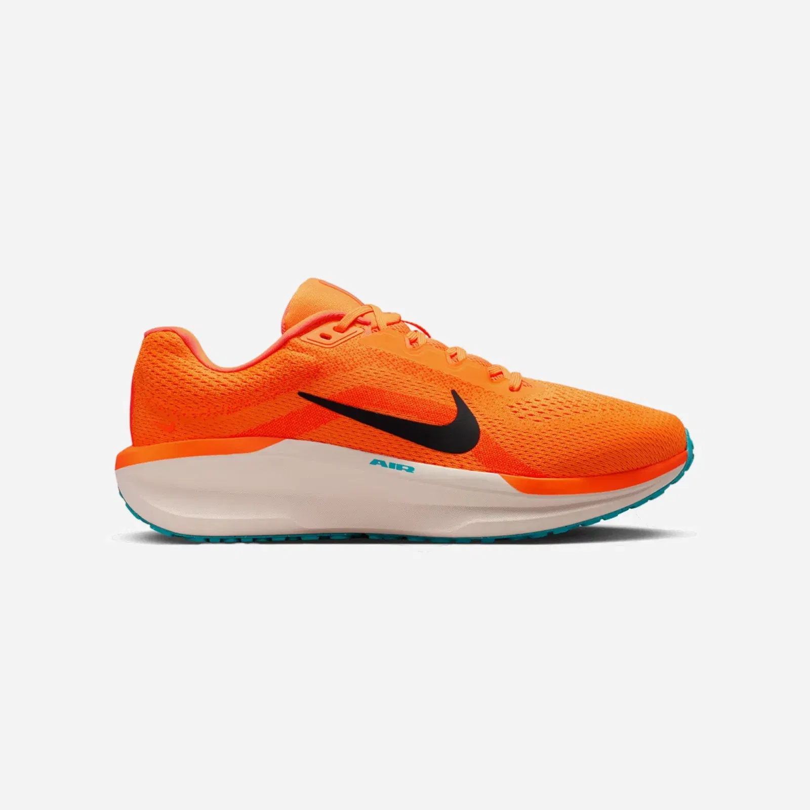 Nike Air Winflo 11 Extra Wide Bright Mandarin Black