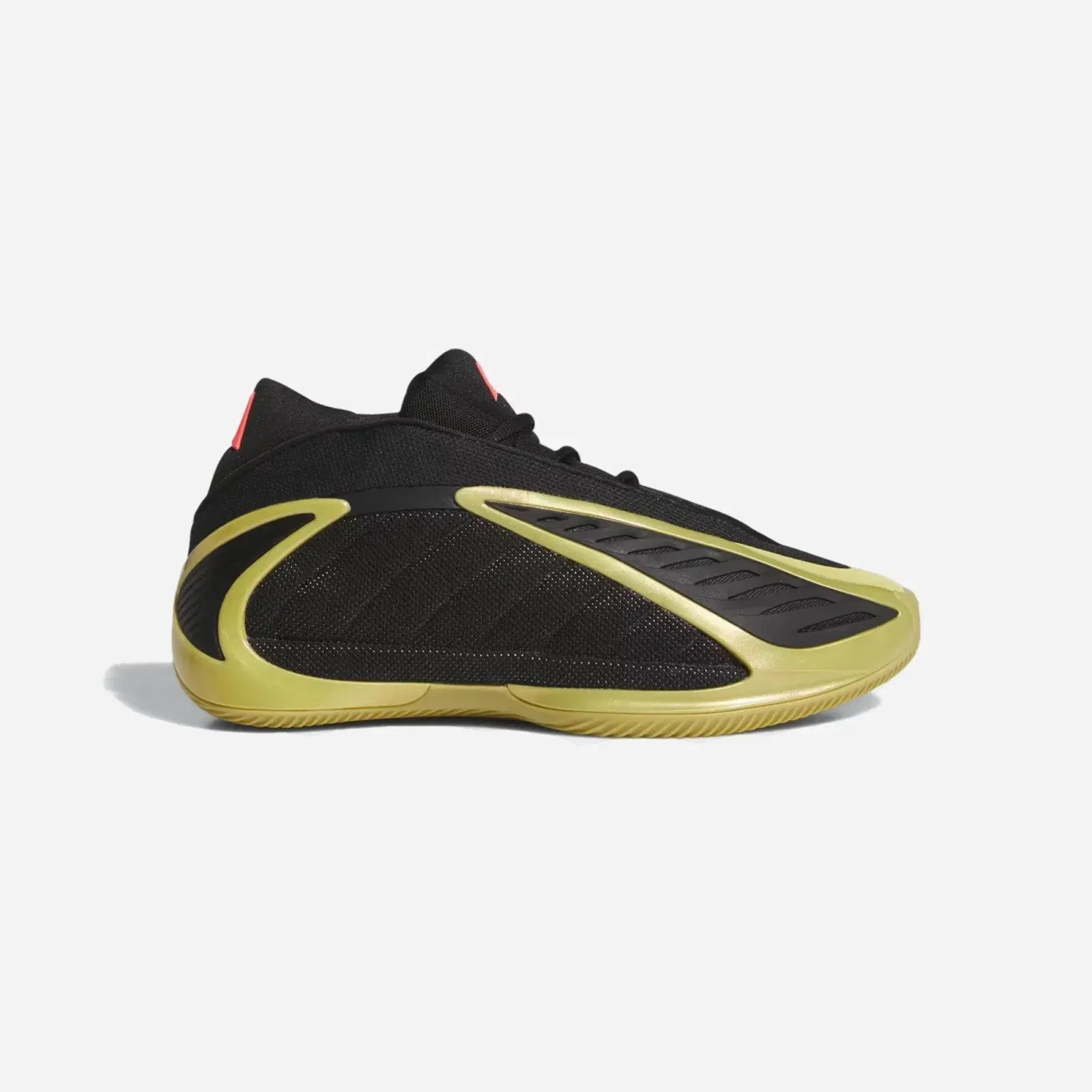 Adidas Anthony Edwards 2 Core Black / Gold Metallic / Solar Turbo