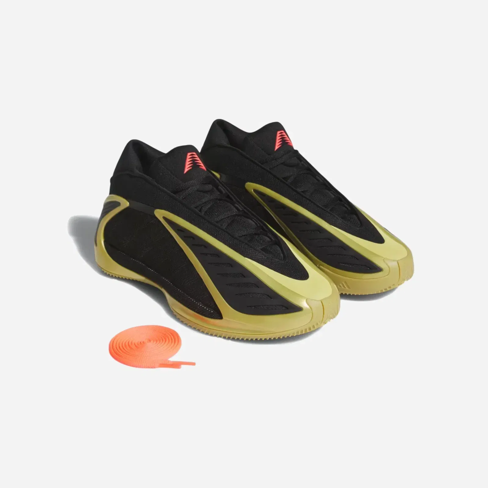 Adidas Anthony Edwards 2 Core Black / Gold Metallic / Solar Turbo