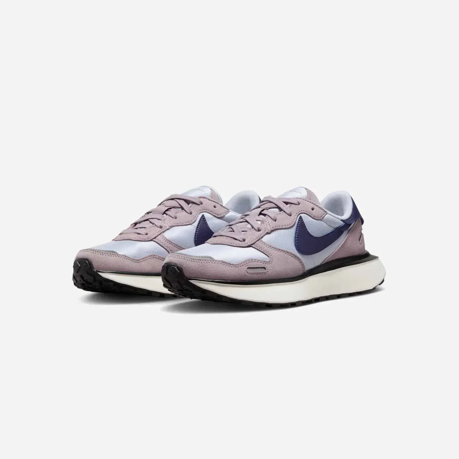 Nike Phoenix Waffle Football Grey Light Violet Ore Taupe Grey Dark Raisin WMNS