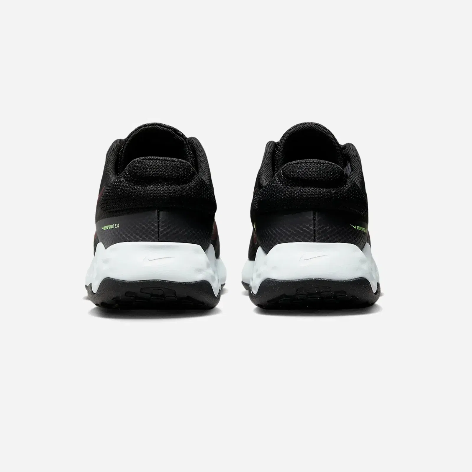 Nike Renew Ride 3 Black Burgundy Crush