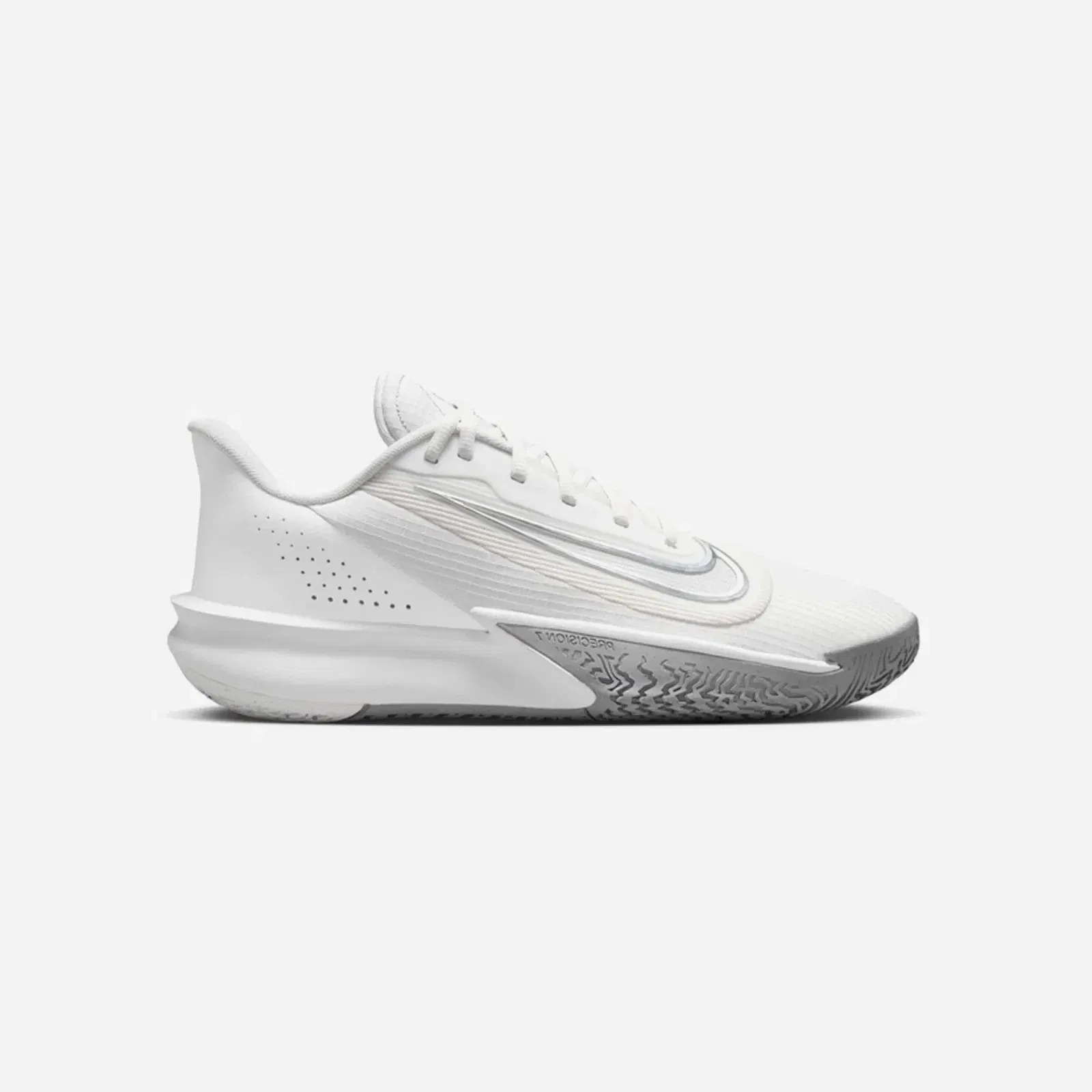 Nike Precision 7 Summit White Particle Grey Metallic Silver