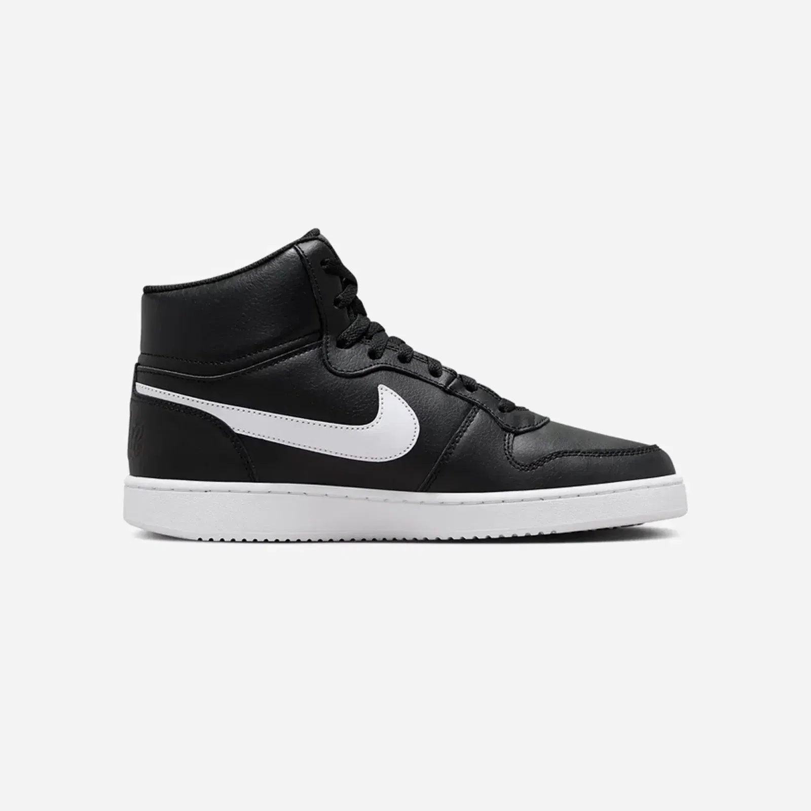 Nike Ebernon Mid Casual Sneakers Black White