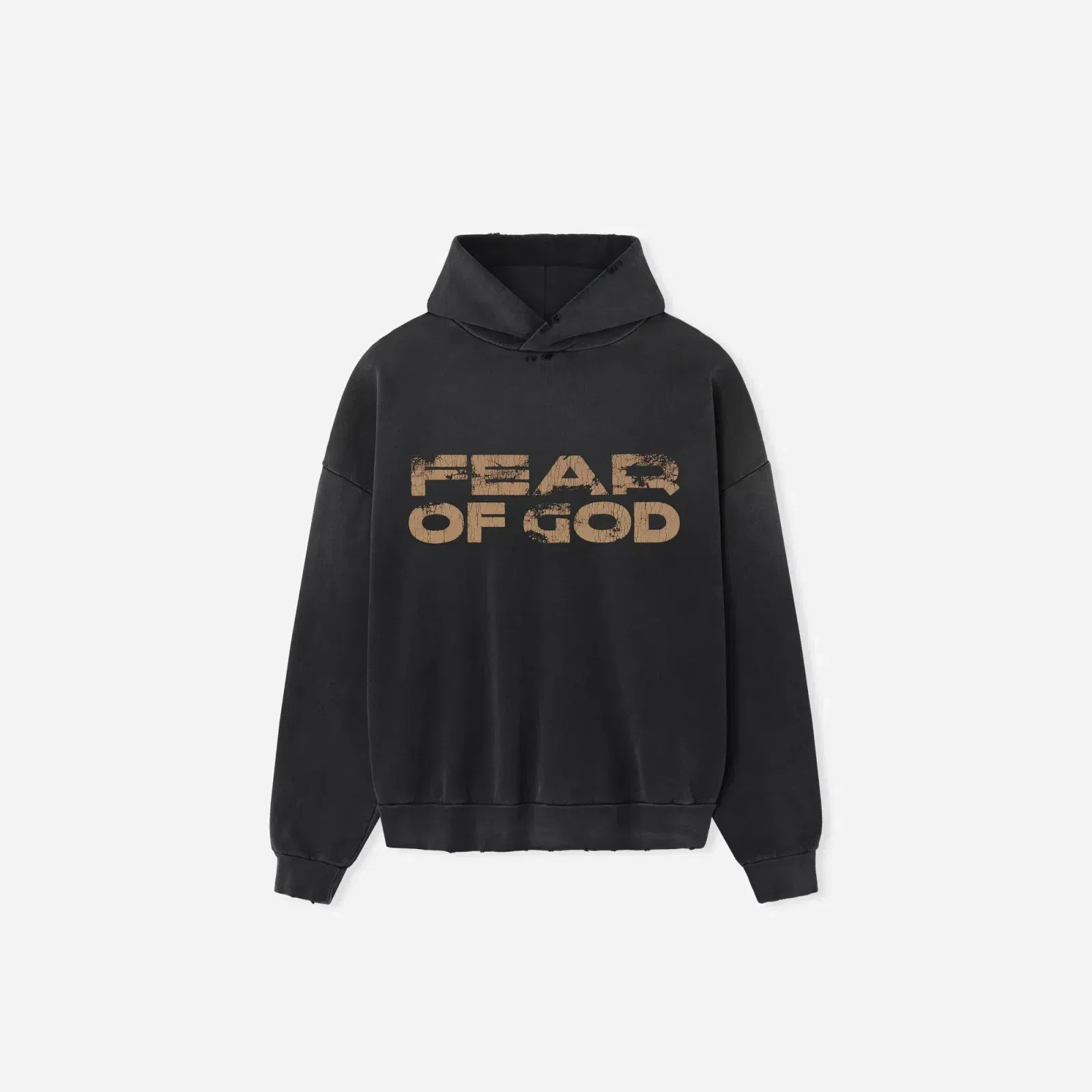Fear Of God Hoodie Black