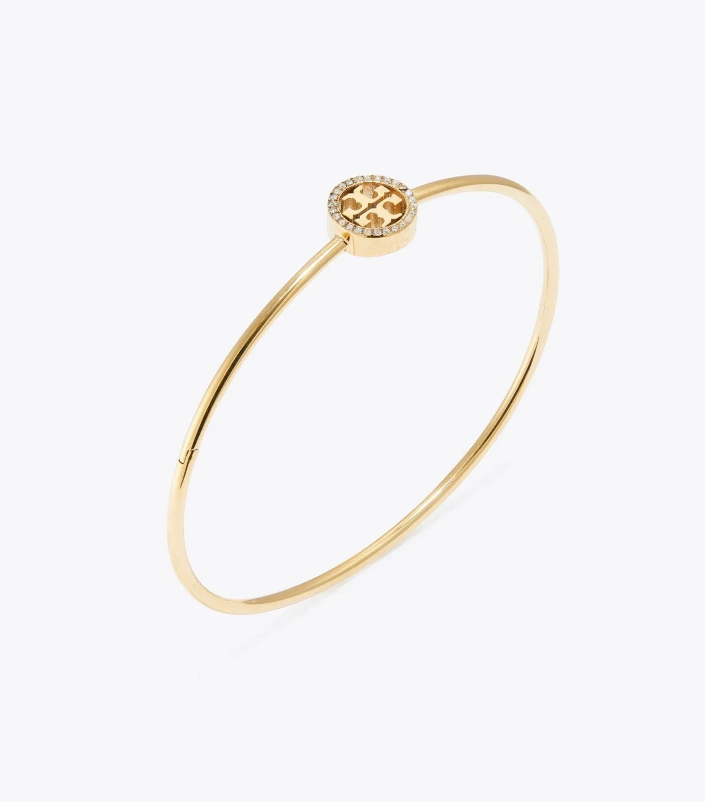 Icon Pavé Hinged Bracelet