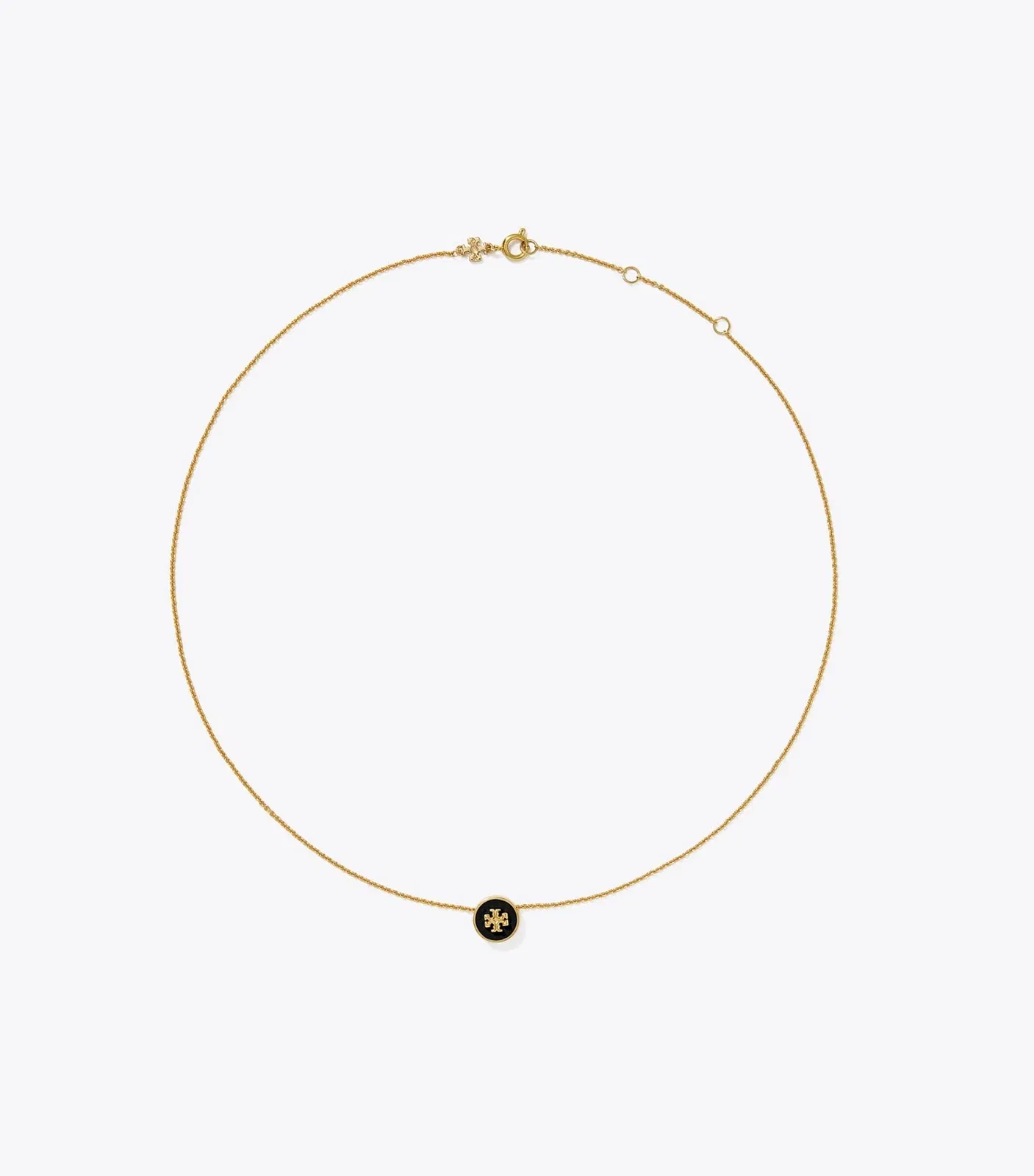 Icon Enamel Pendant Necklace