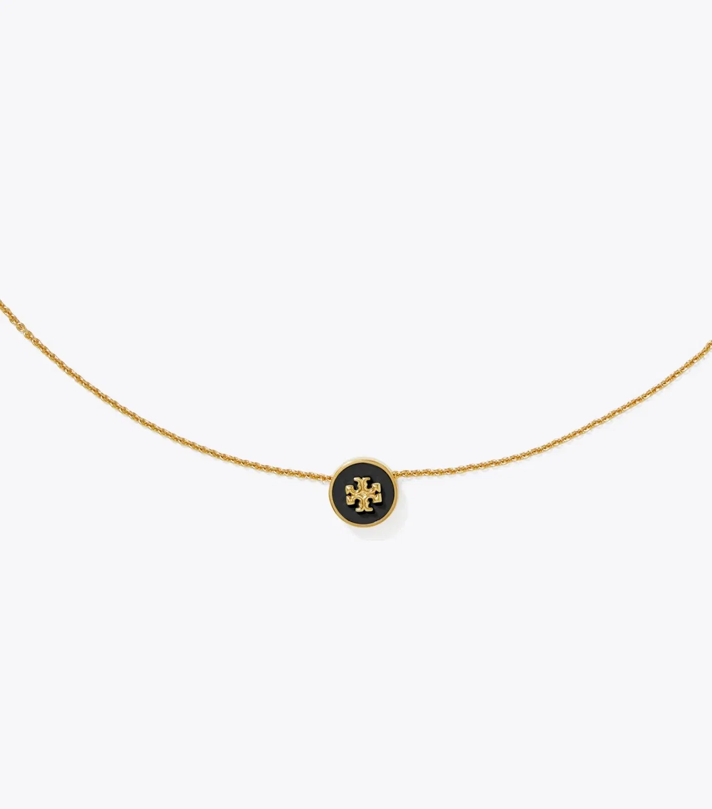 Icon Enamel Pendant Necklace