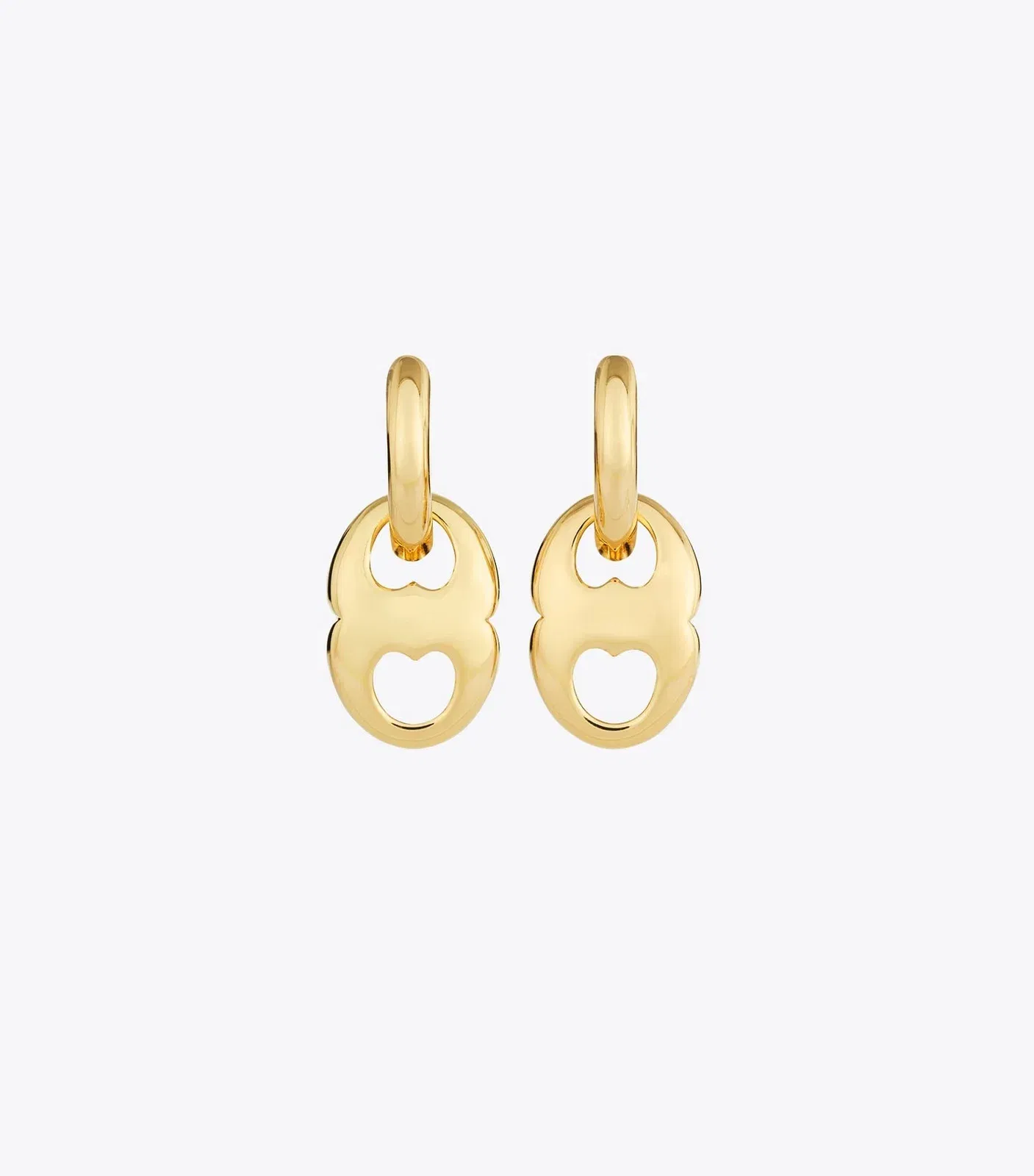 Gemini Link Small Hoop Earrings