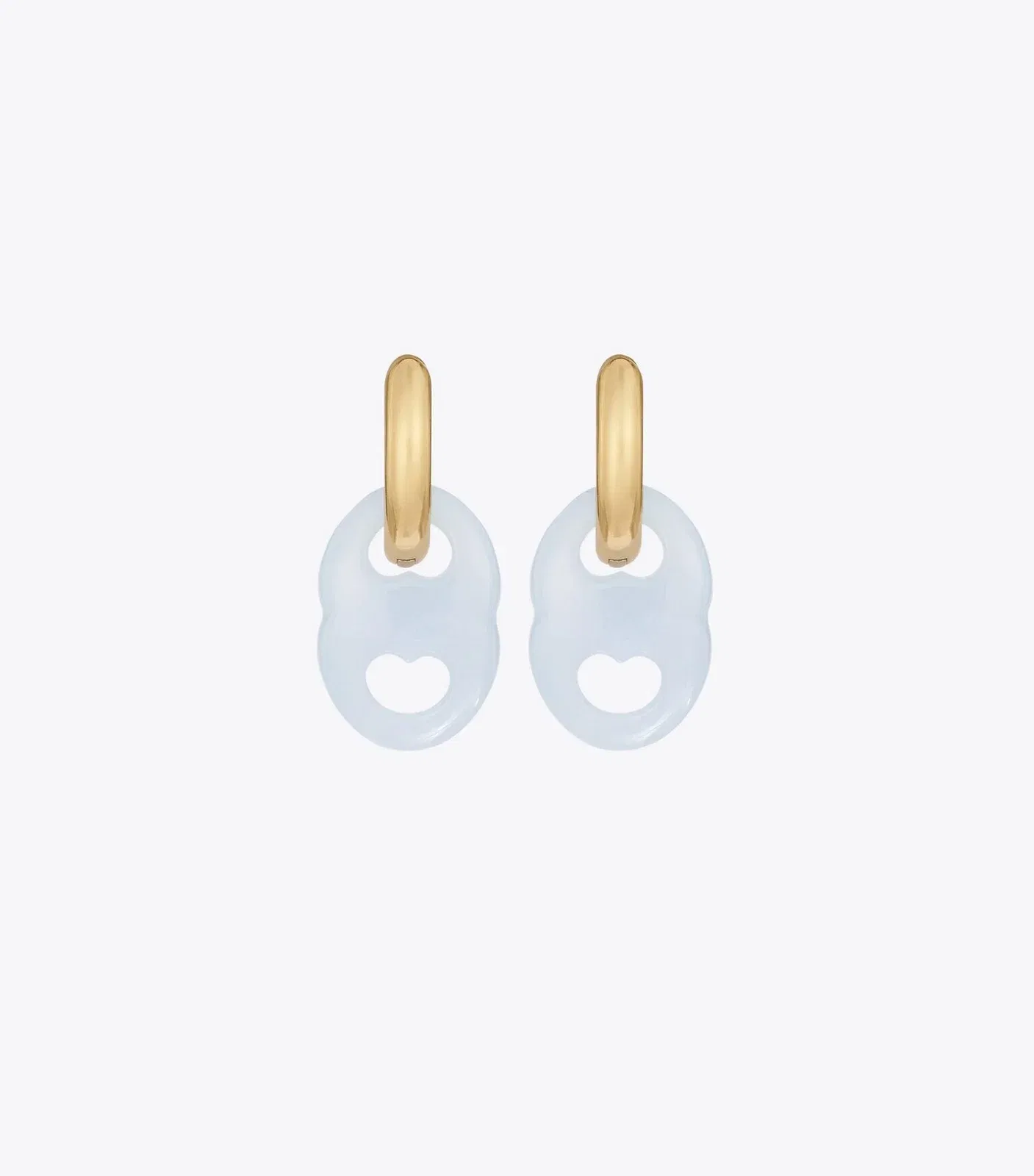 Gemini Link Small Hoop Earrings