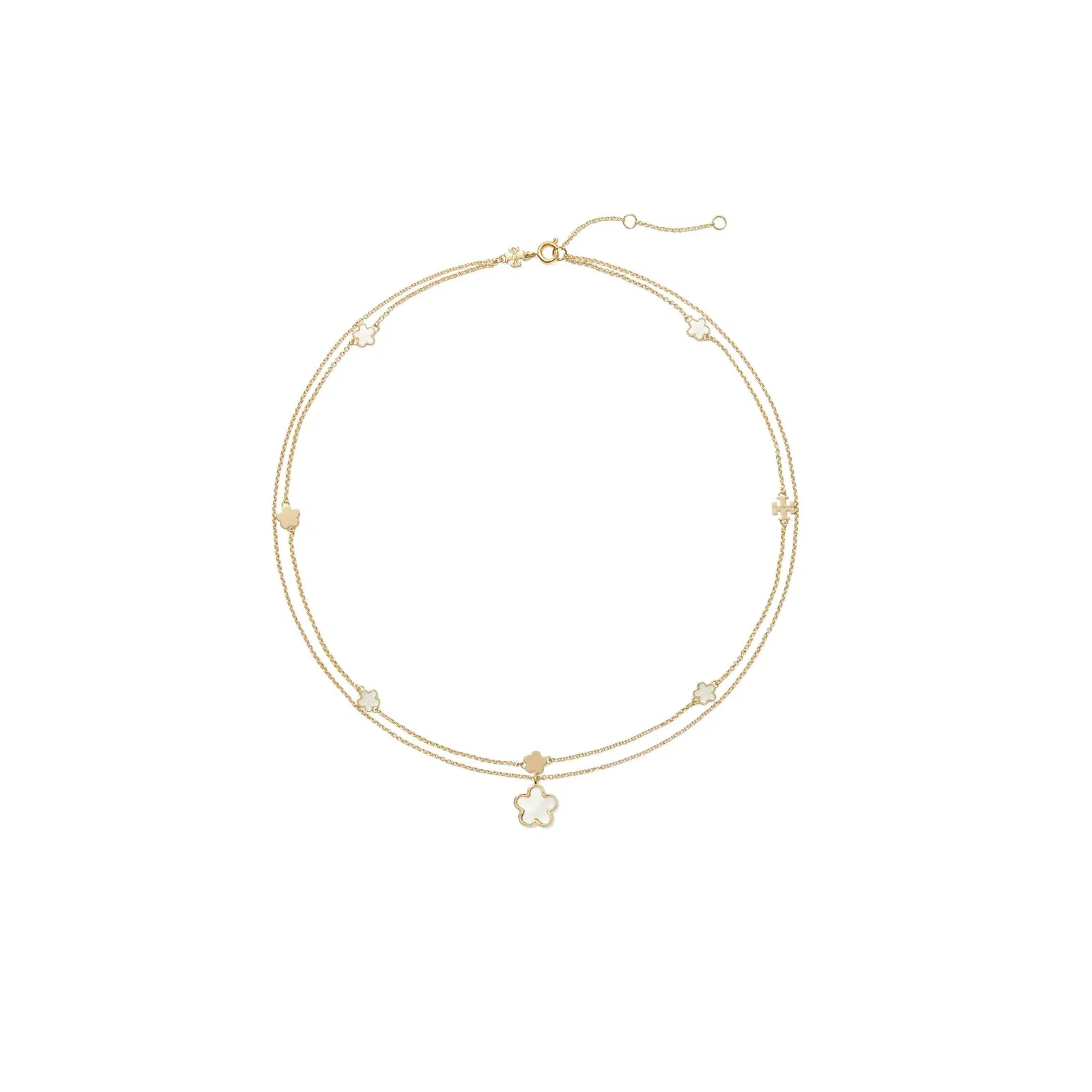 Flower Pendant Chain Necklaces