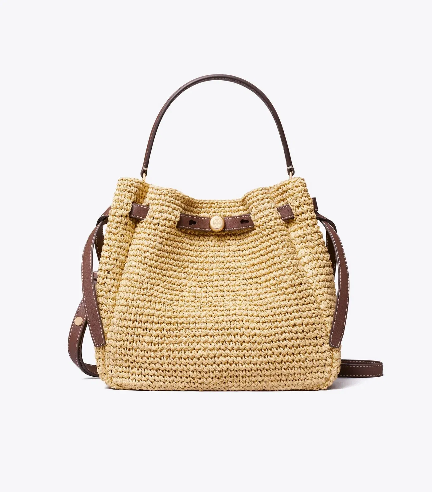 Romy Woven Bucket Bag