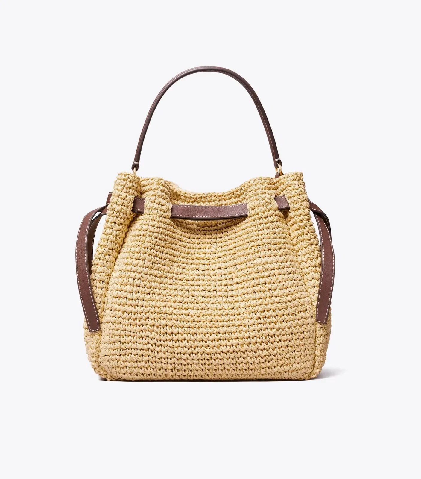 Romy Woven Bucket Bag