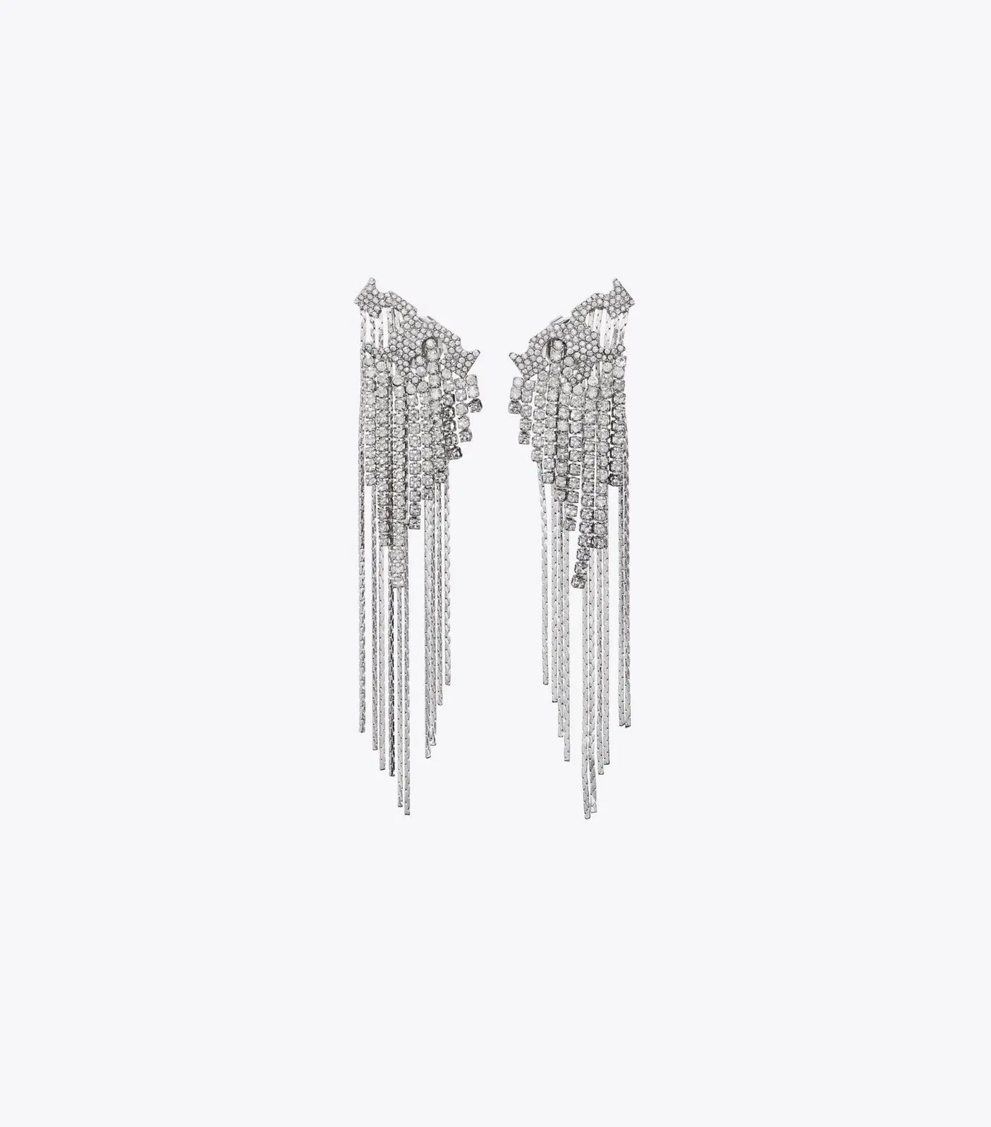 Runway Pavé Serif T Earrings