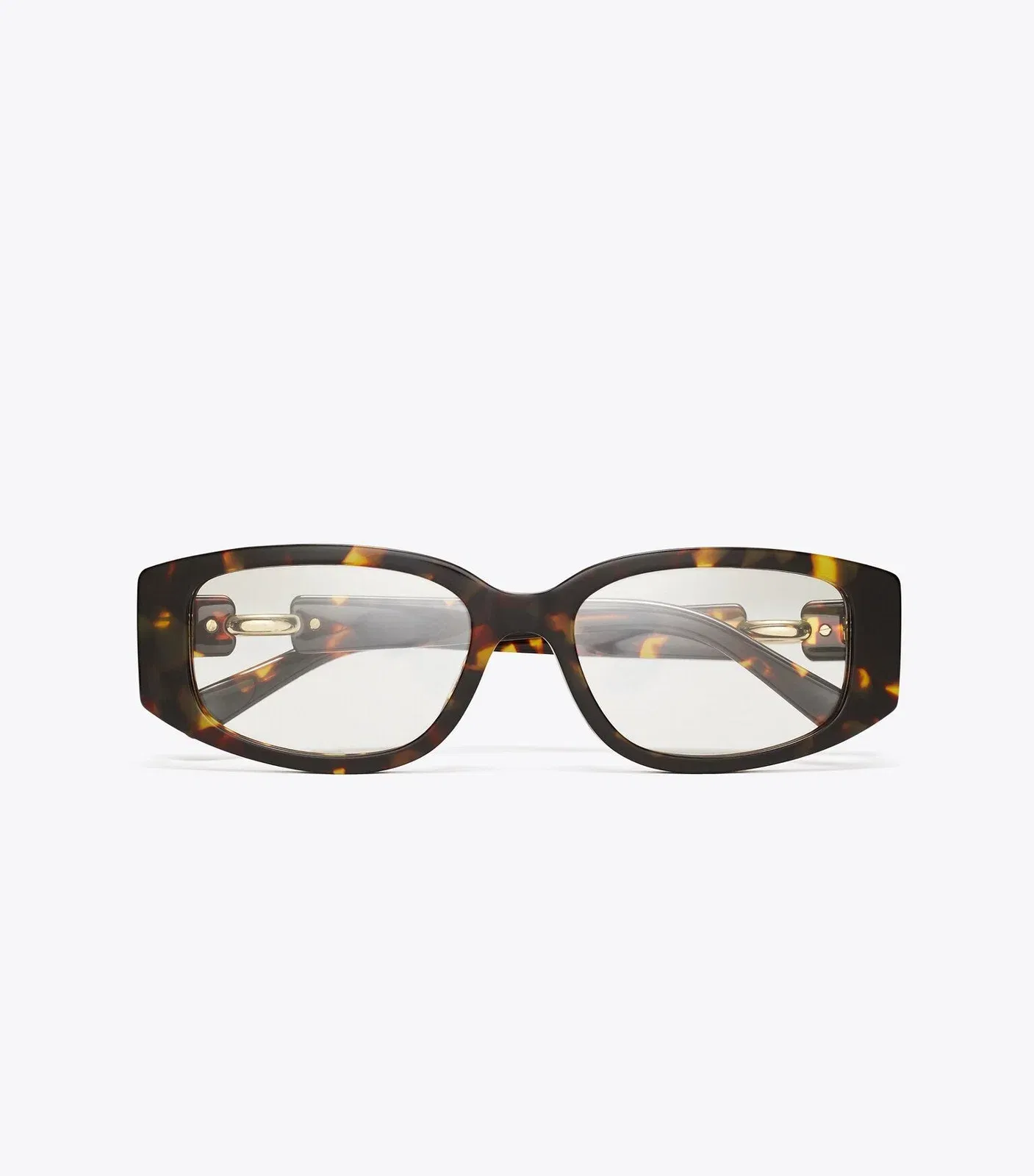 Pierced Rectangle Eyeglasses