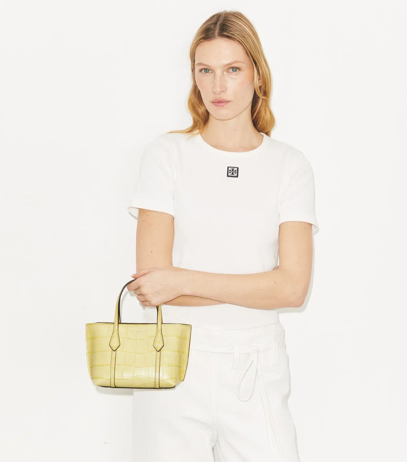Mini Perry Embossed Tote