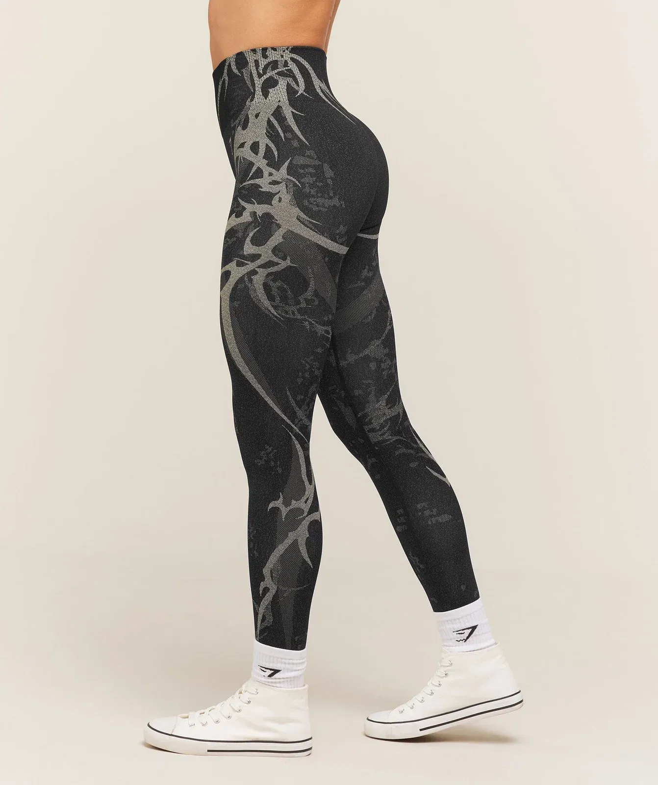Women's Gymshark Storm Seamless Leggings Black