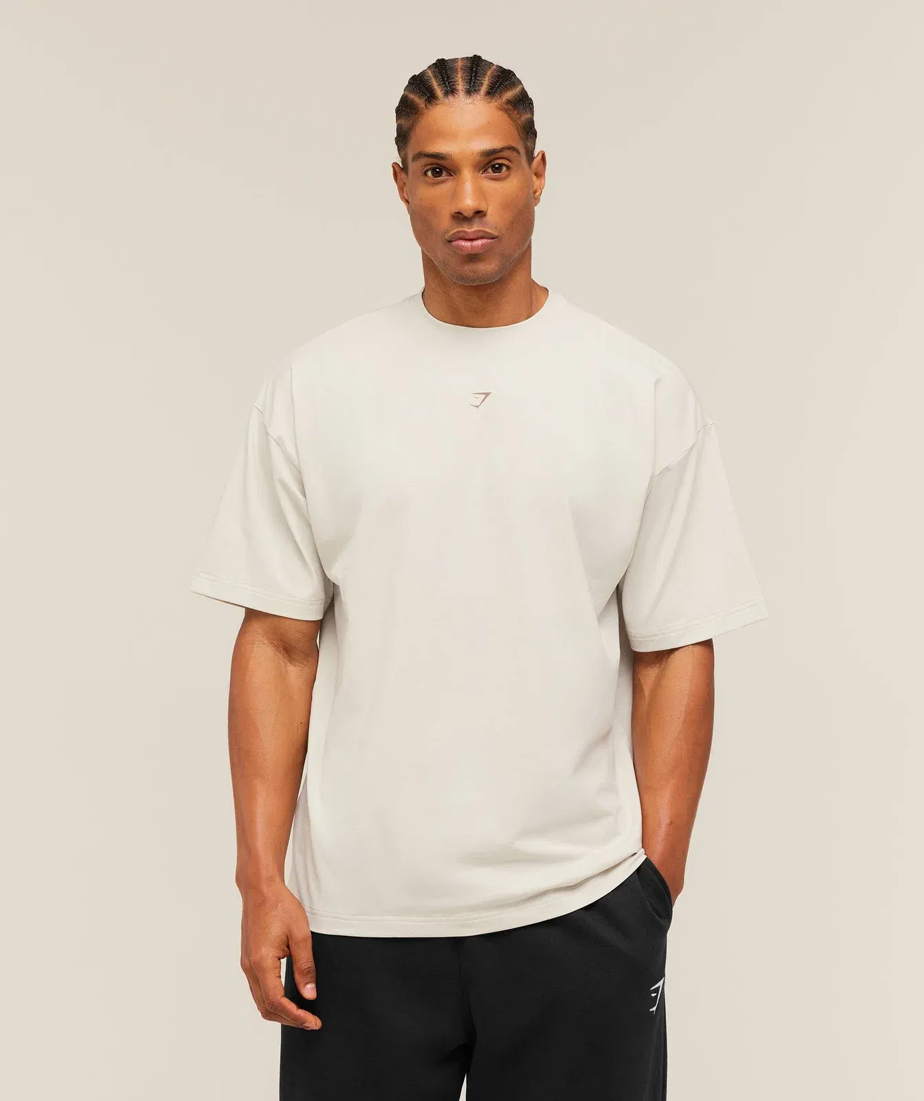 Gymshark Gymshark X Frazetta Power T-Shirt Tinted White