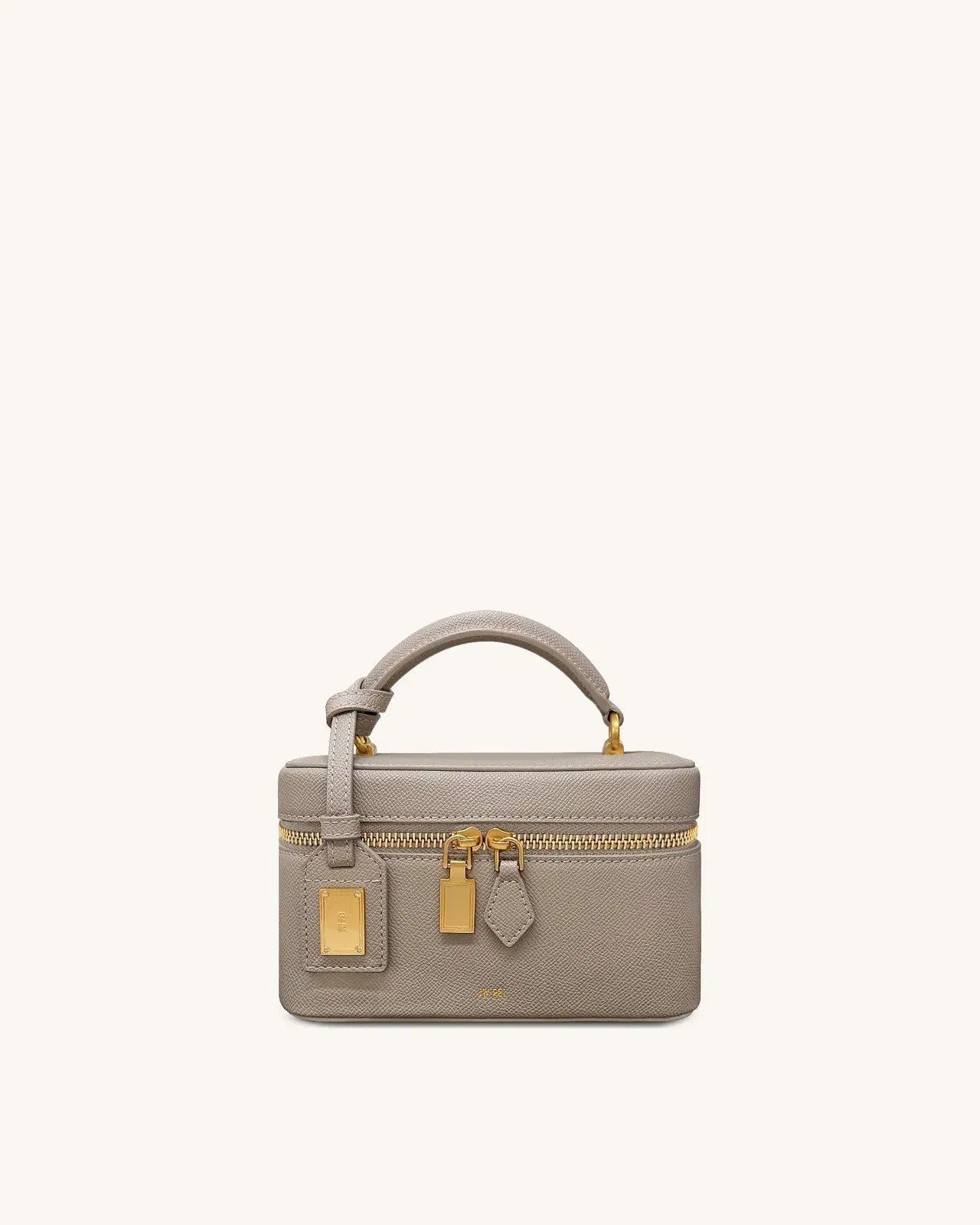 Jw Pei Cleo Box Shape Top Handle Bag Taupe