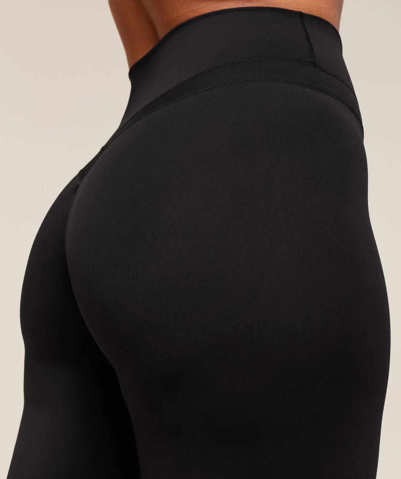 Women's Gymshark Whitney Short Flared Legging Black