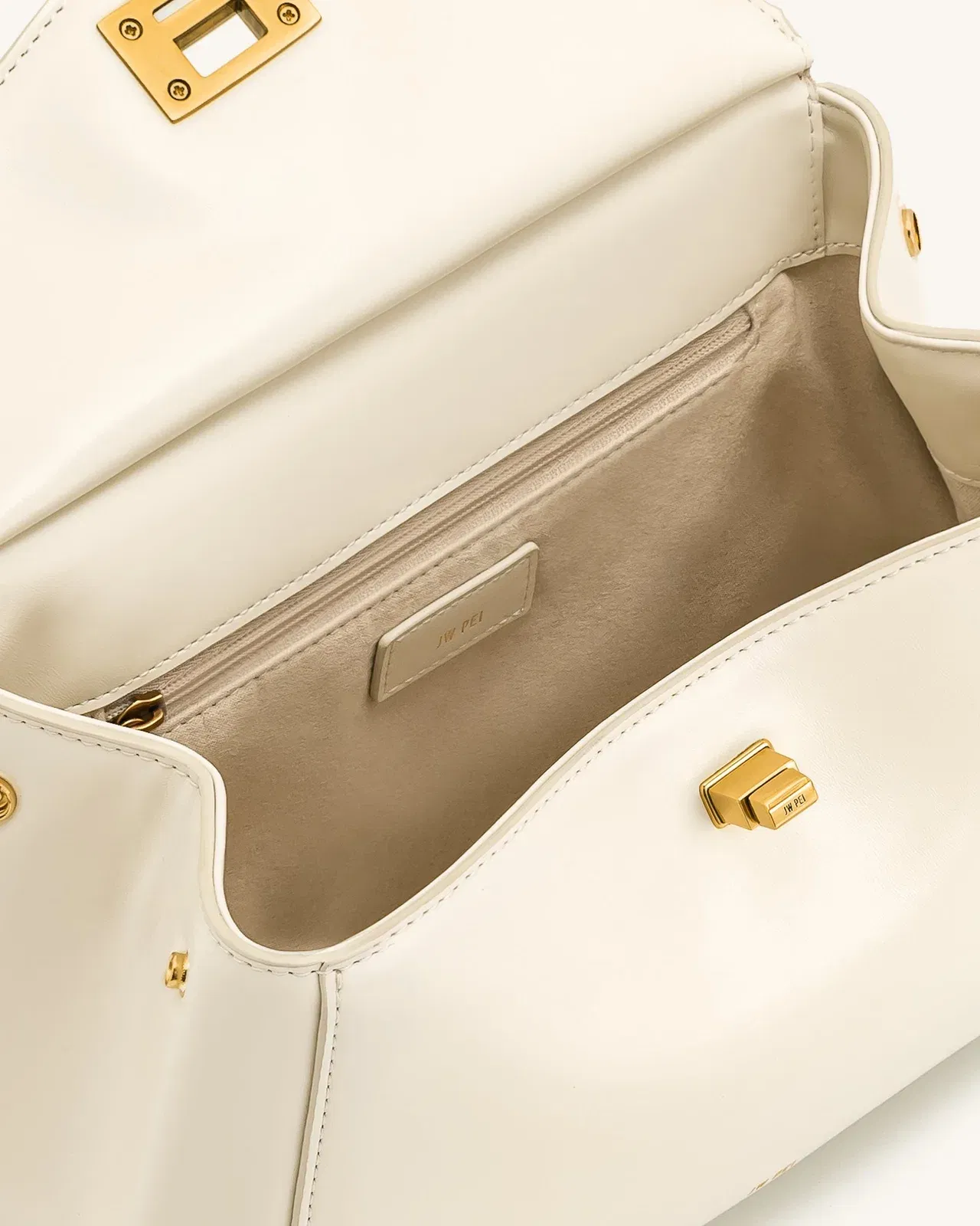 Jw Pei Lucia Classic Top Handbag White