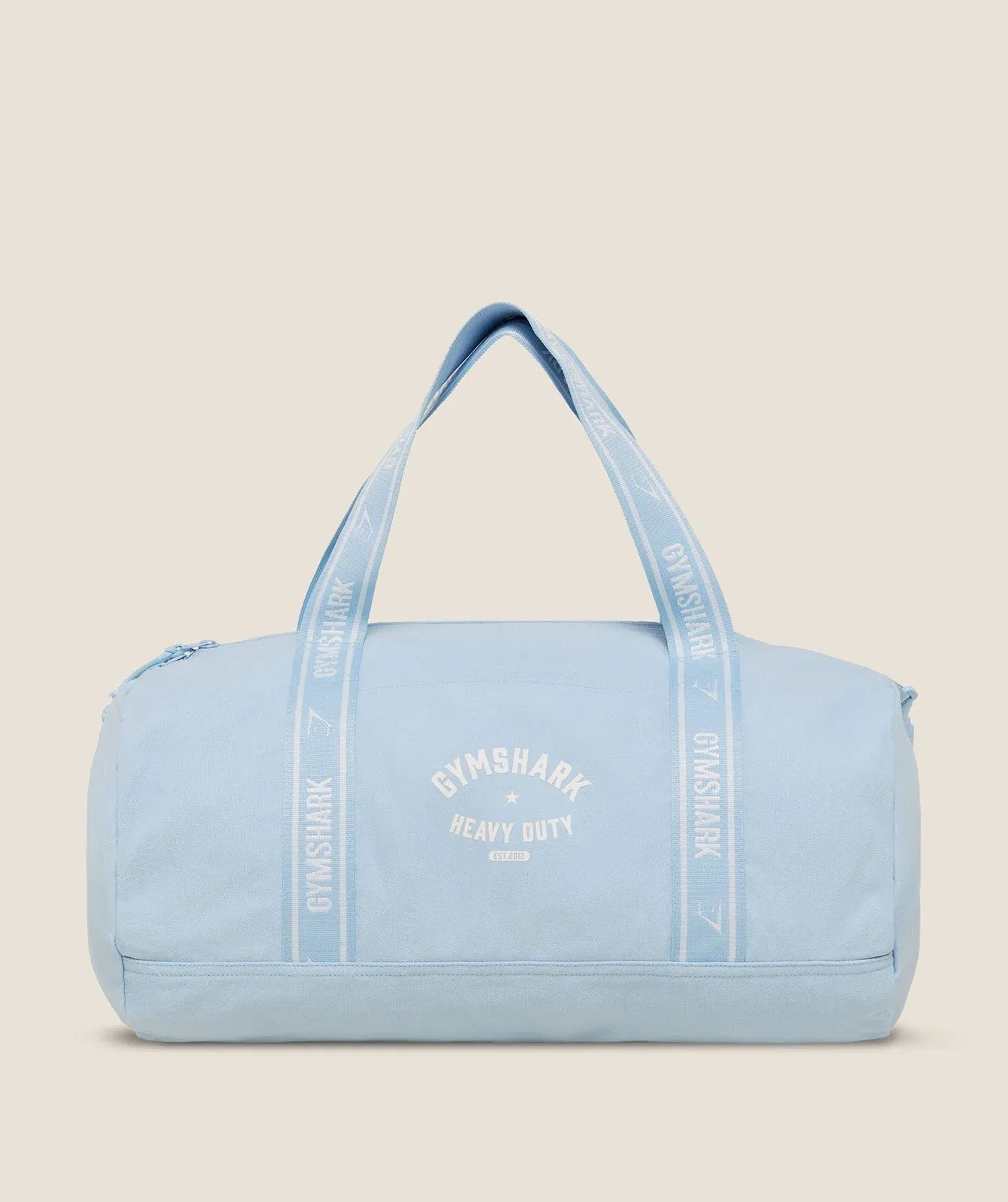 Women's Gymshark Logo Duffle Bag Chilled Blue