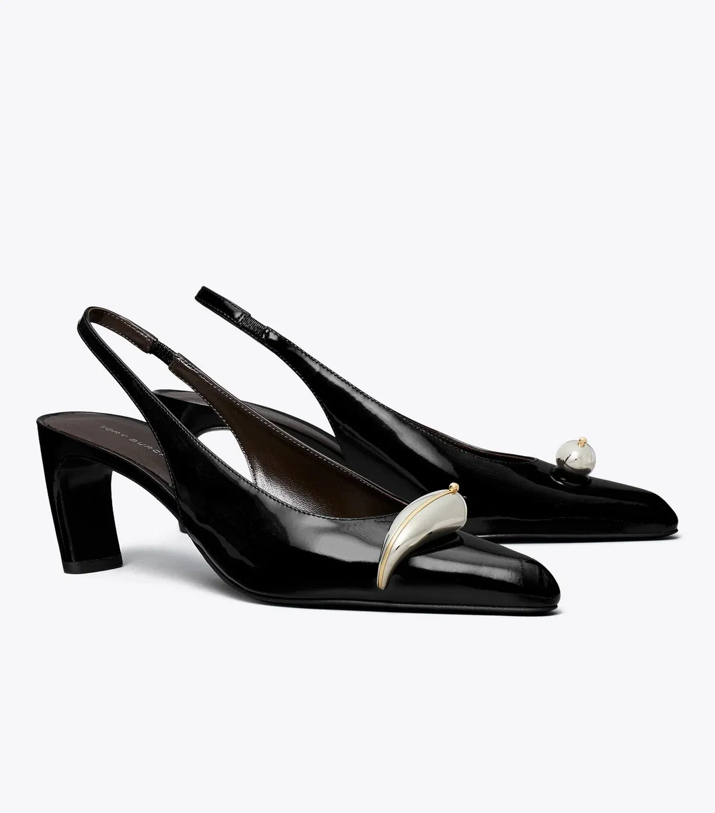 Pierced Slingback Heel