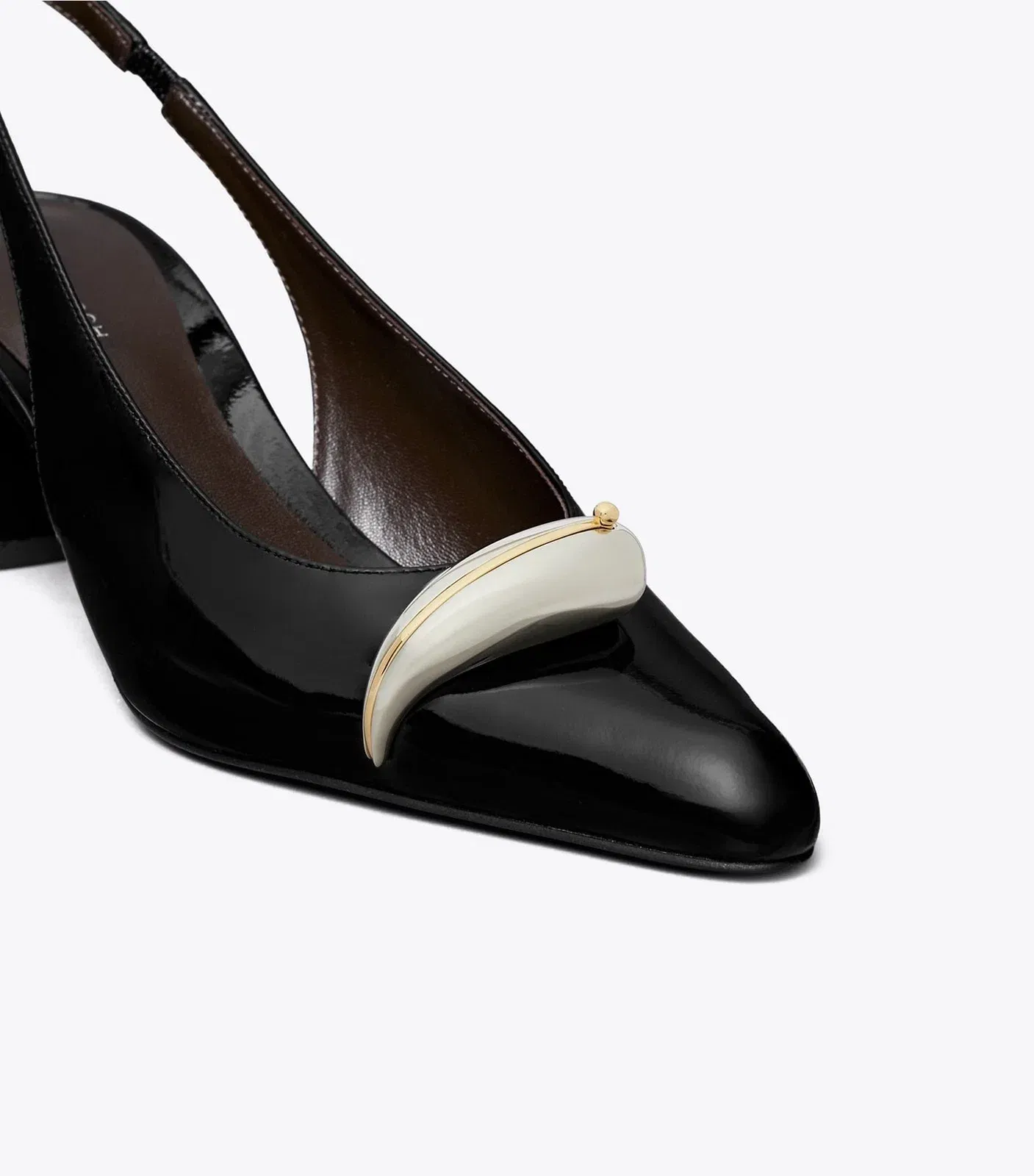 Pierced Slingback Heel