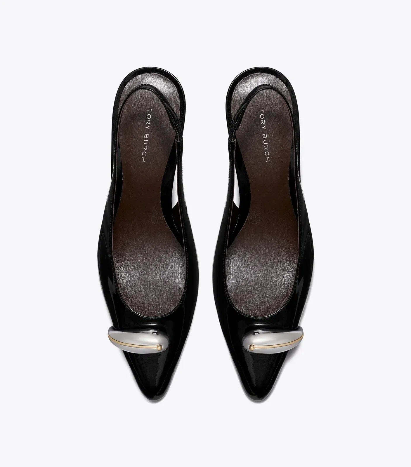 Pierced Slingback Heel
