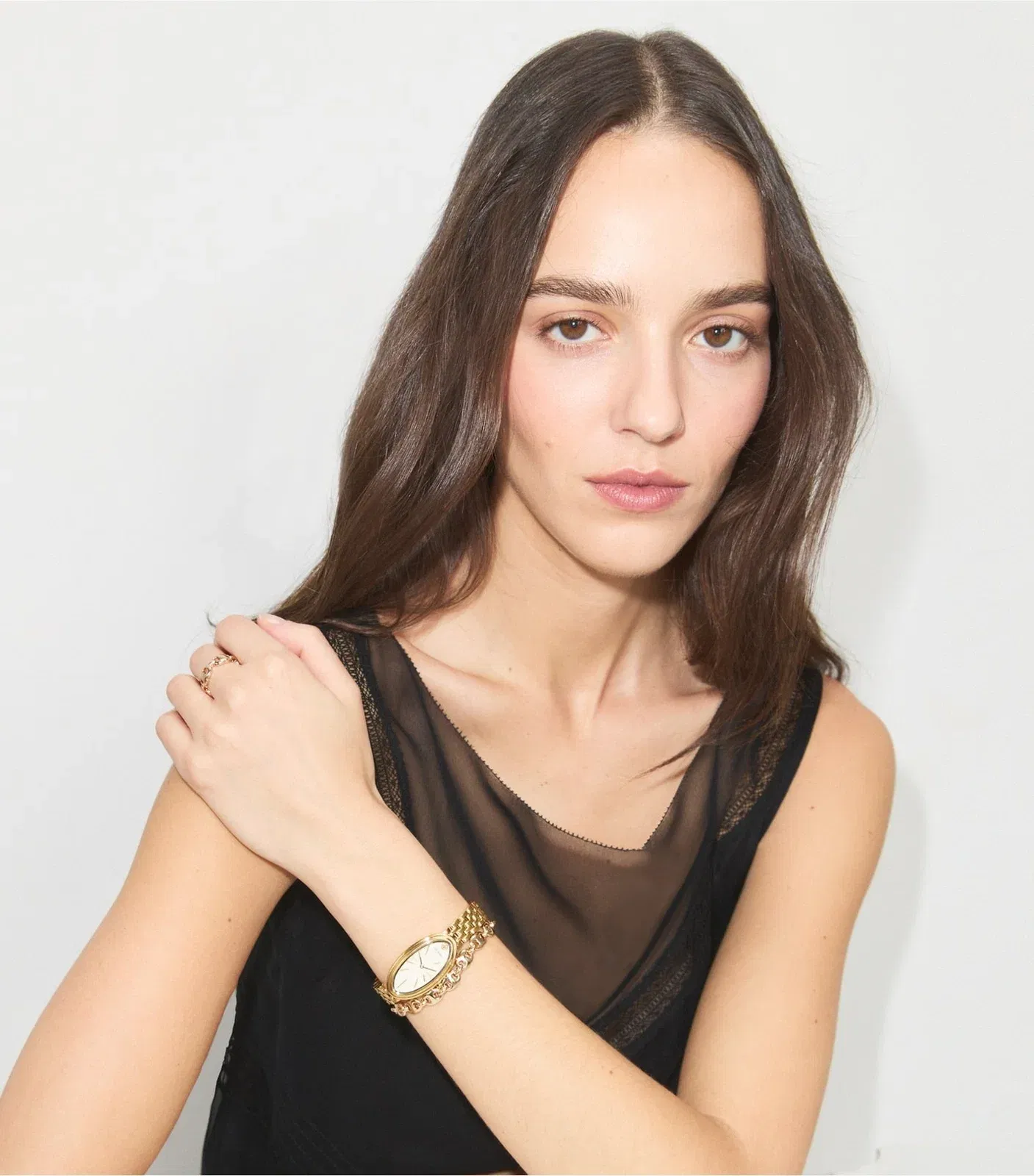 Elongated Oval Watch