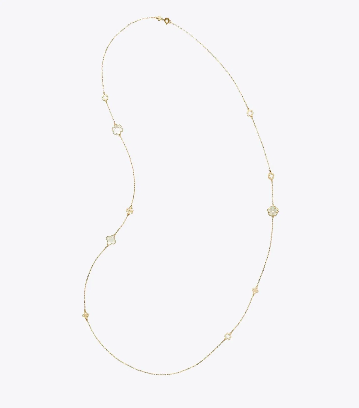 Forget Me Not Long Necklace