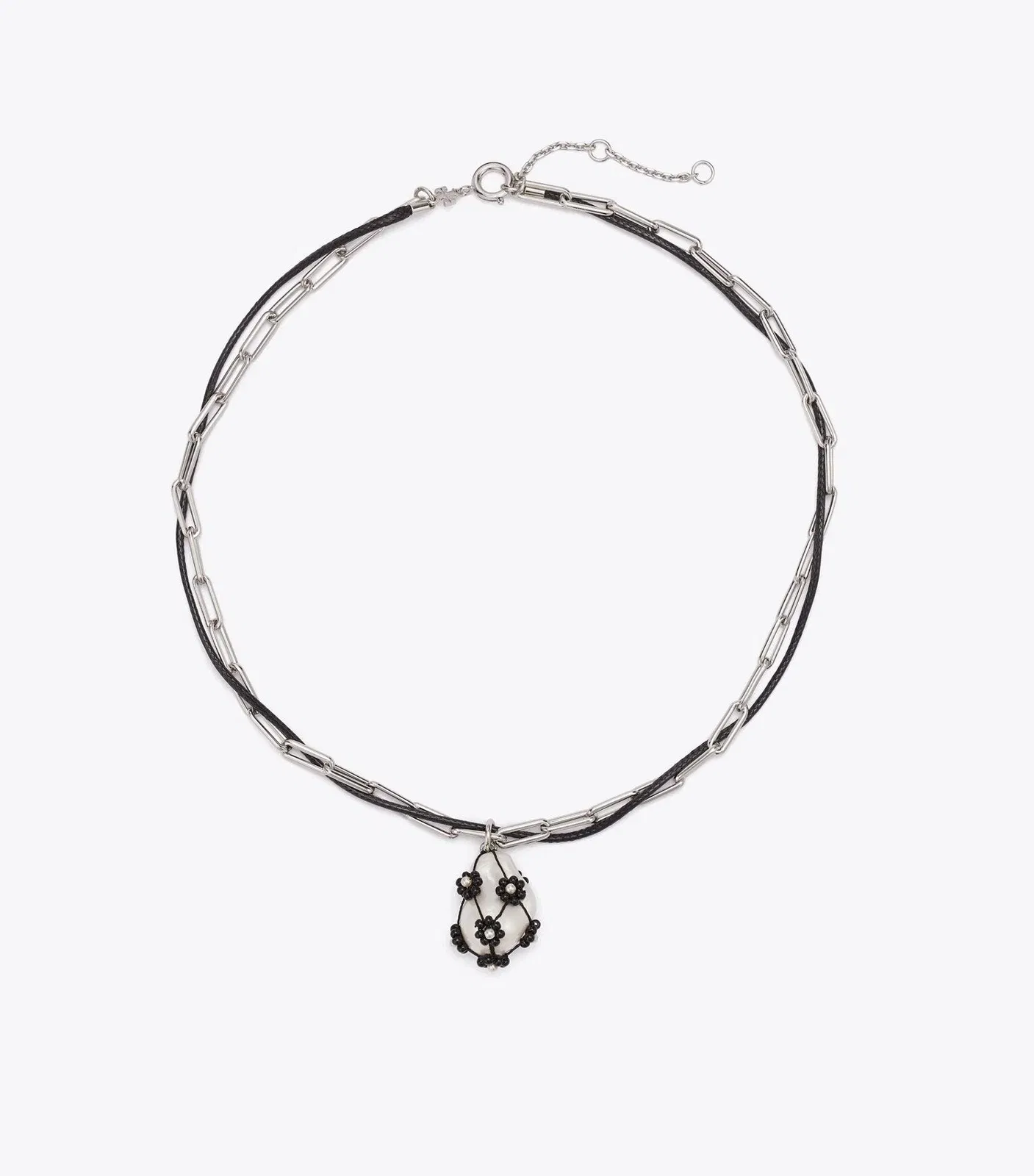 Curiosity Double-Strand Pearl Pendant