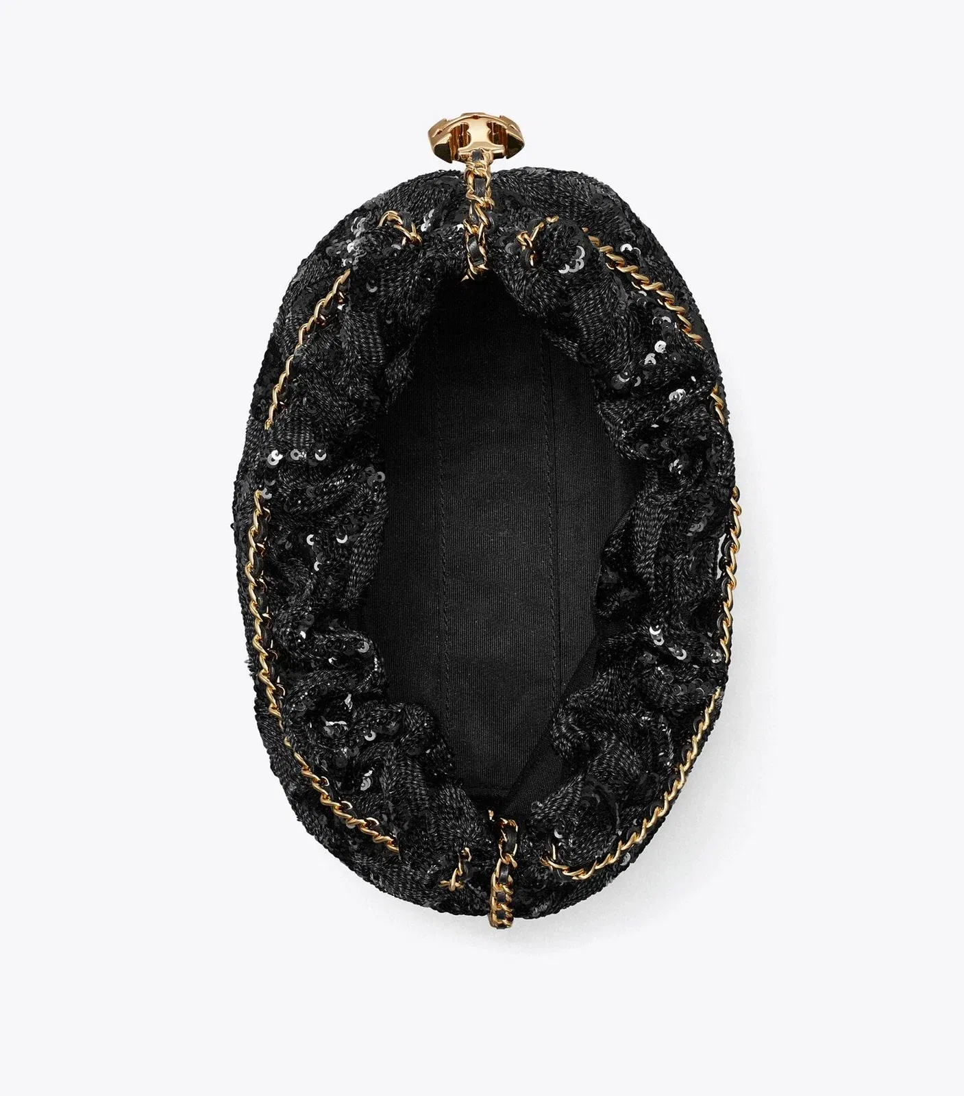 Mini Fleming Sequin Hobo Bag