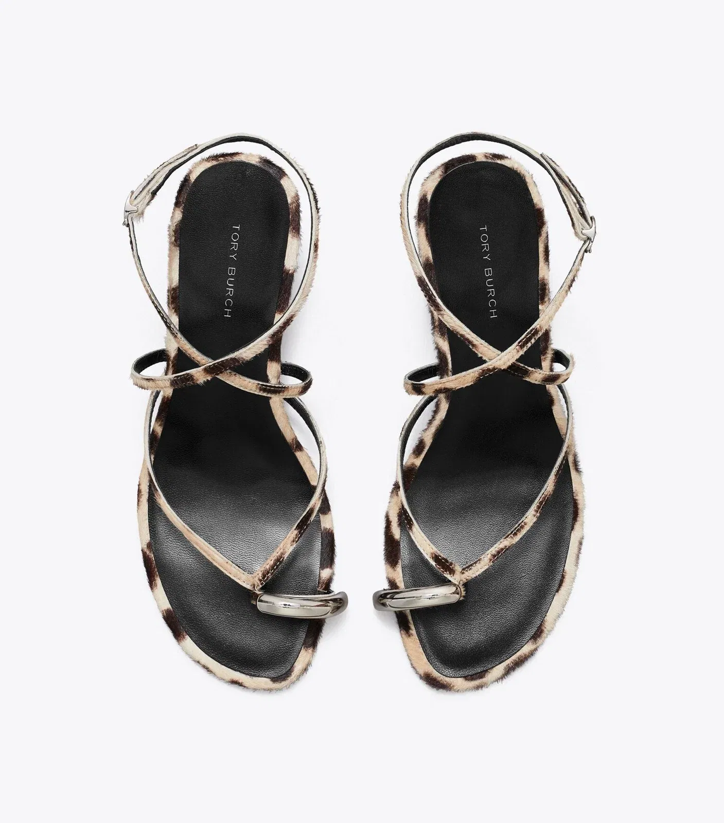 Pierced Strappy Heel Sandal 65mm