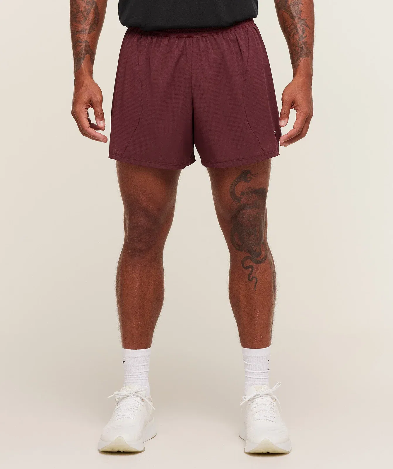 Gymshark Running 5" Shorts Rich Maroon