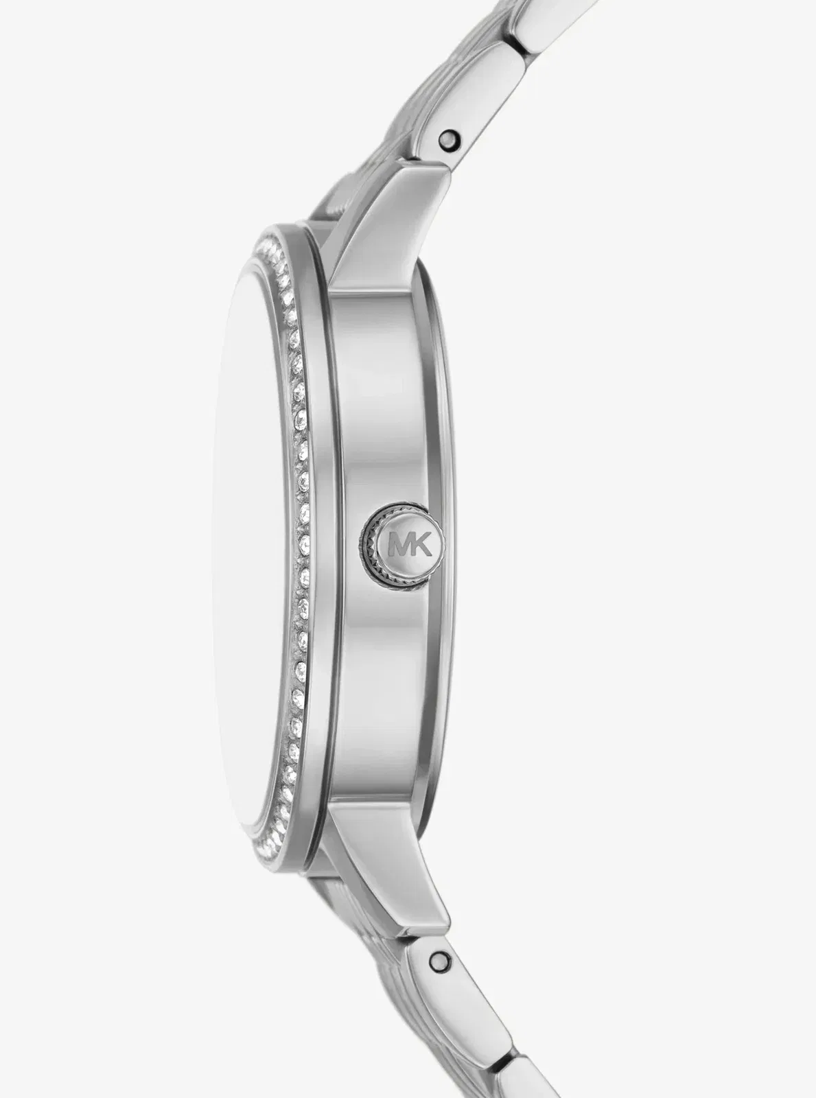 Michael Kors Melissa Pav Silver-Tone Watch