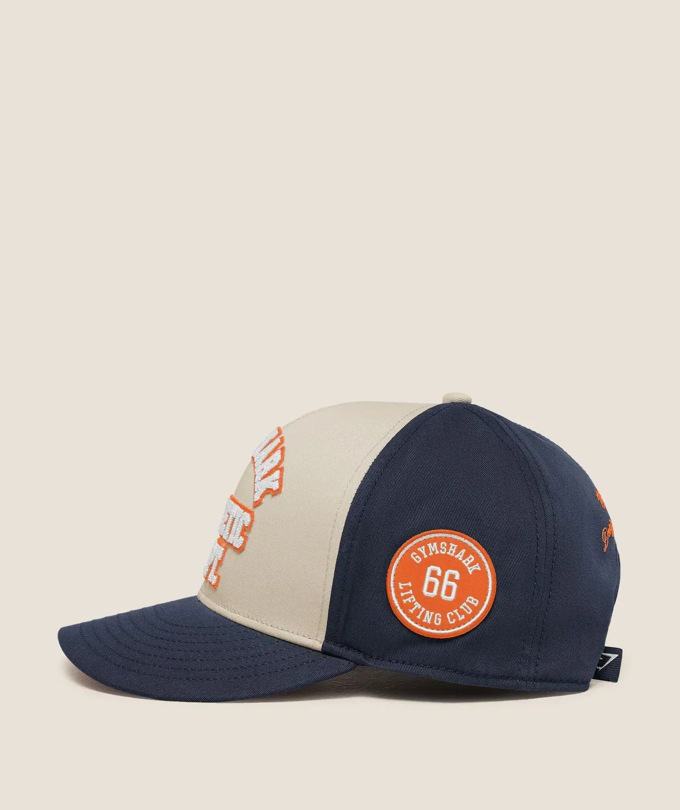 Women's Gymshark 6 Panel Collegiate Trucker Tinted White