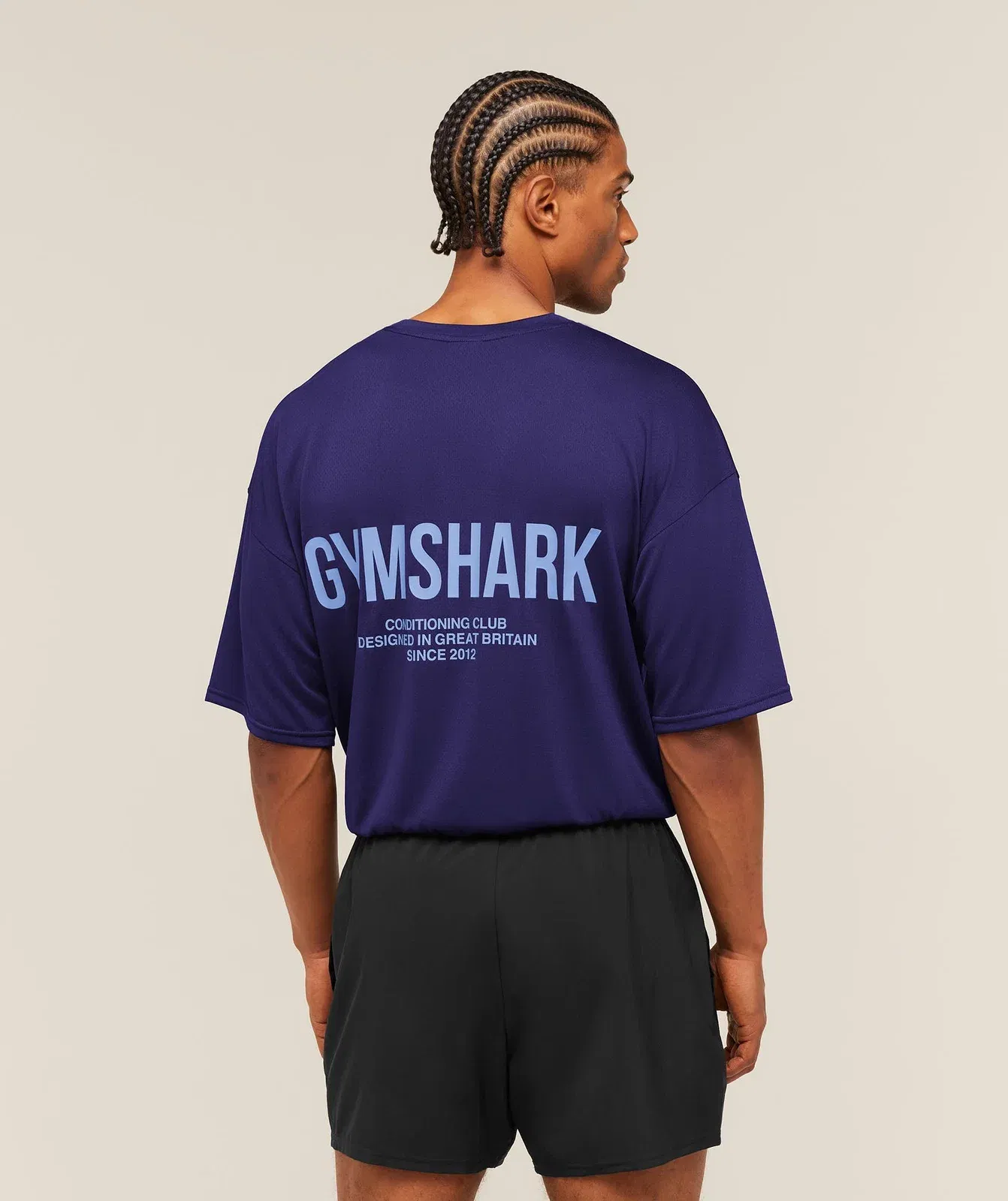 Gymshark Conditioning Club Oversized T-Shirt Indigo Purple