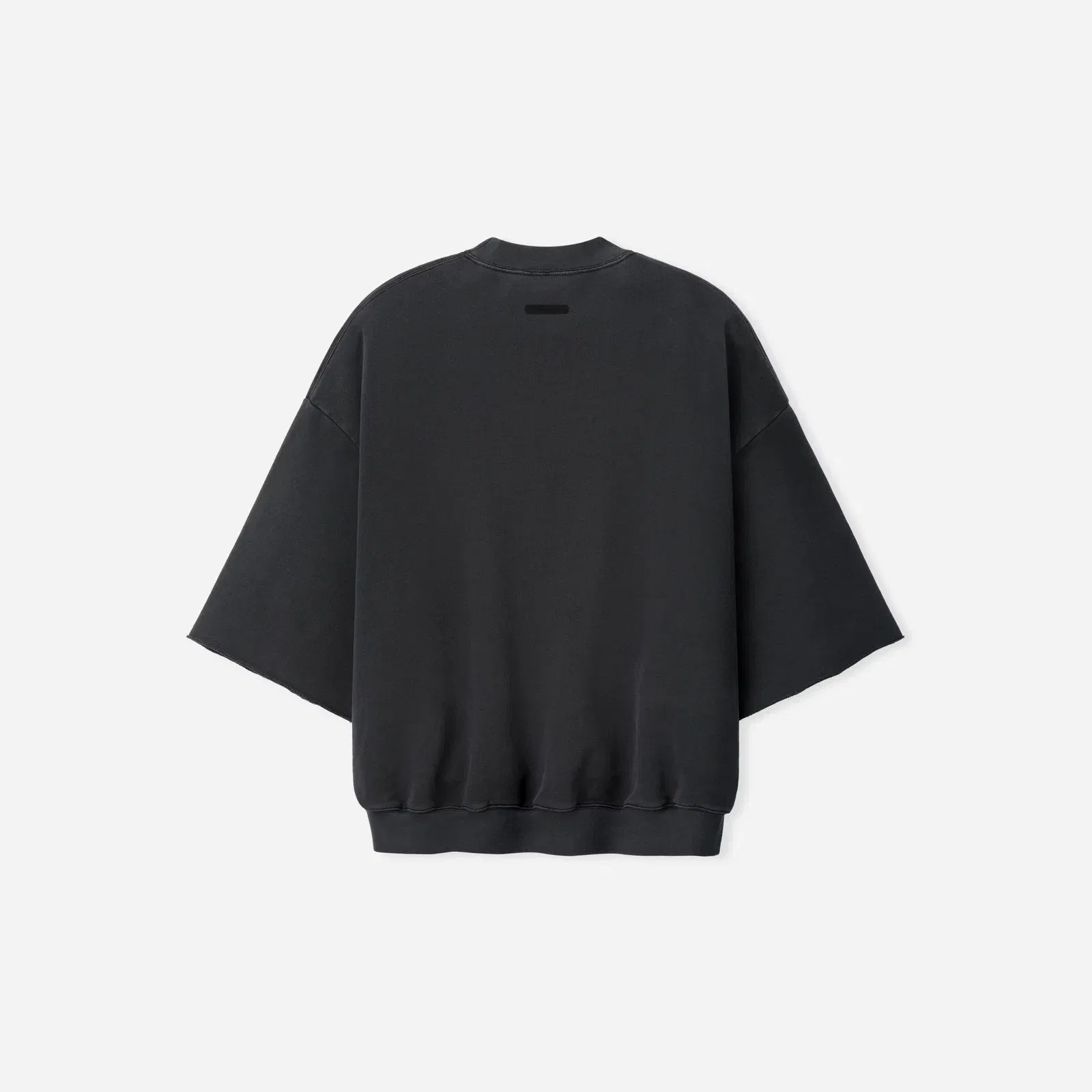Fear Of God Essentials 3/4 Sleeve Crewneck Washed Iron Grey